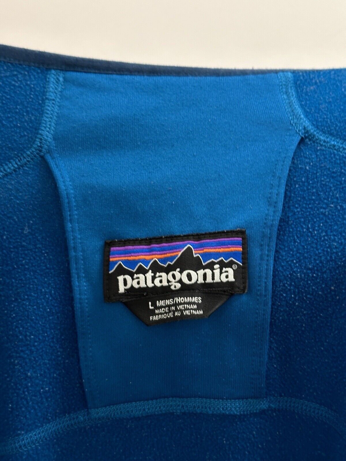Patagonia Patagonia Worn Wear Mens Track Jacket Hiking Fleece Polartec Size US L / EU 52-54 / 3 - 8 Thumbnail