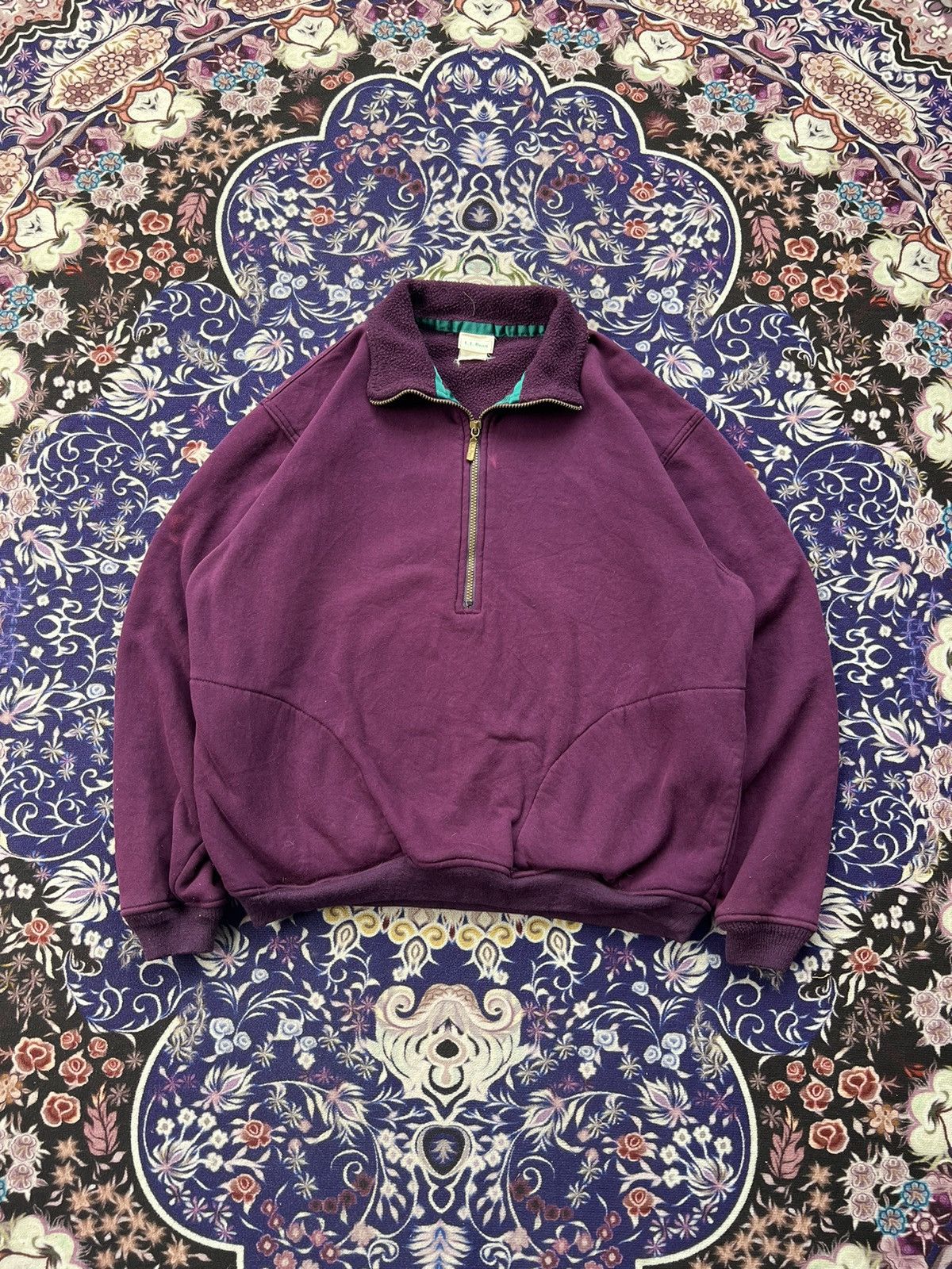 1980s L.L. Bean Wool Sweater Jacket