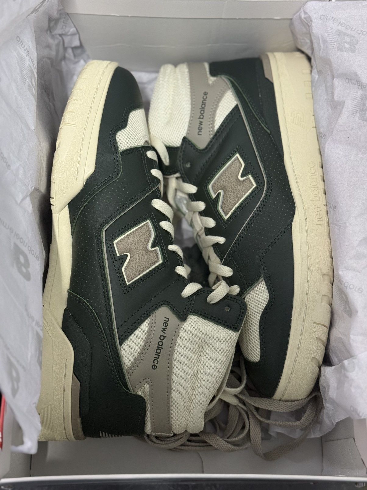 Aime Leon Dore × New Balance Aimé Leon Dore x New Balance 650R Green Grey sz 12 Size US 12 / EU 45 - 1 Thumbnail