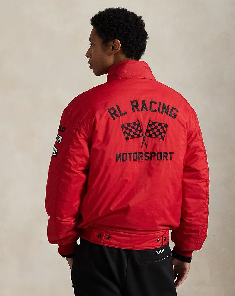 Polo Ralph Lauren Polo Ralph Lauren Racing Jacket Size Large Red Hooded Logos Size US L / EU 52-54 / 3 - 2 Thumbnail