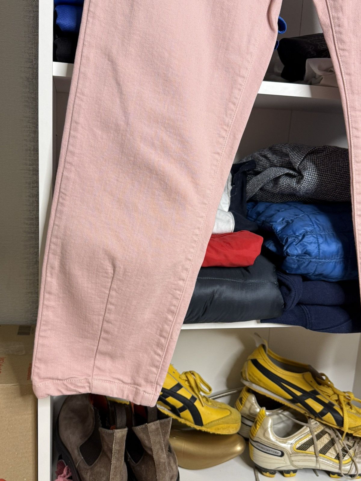 Sezane Sezane Luxury Pink Jeans size 36 Size 25" / US 0 / IT 36 - 3 Thumbnail