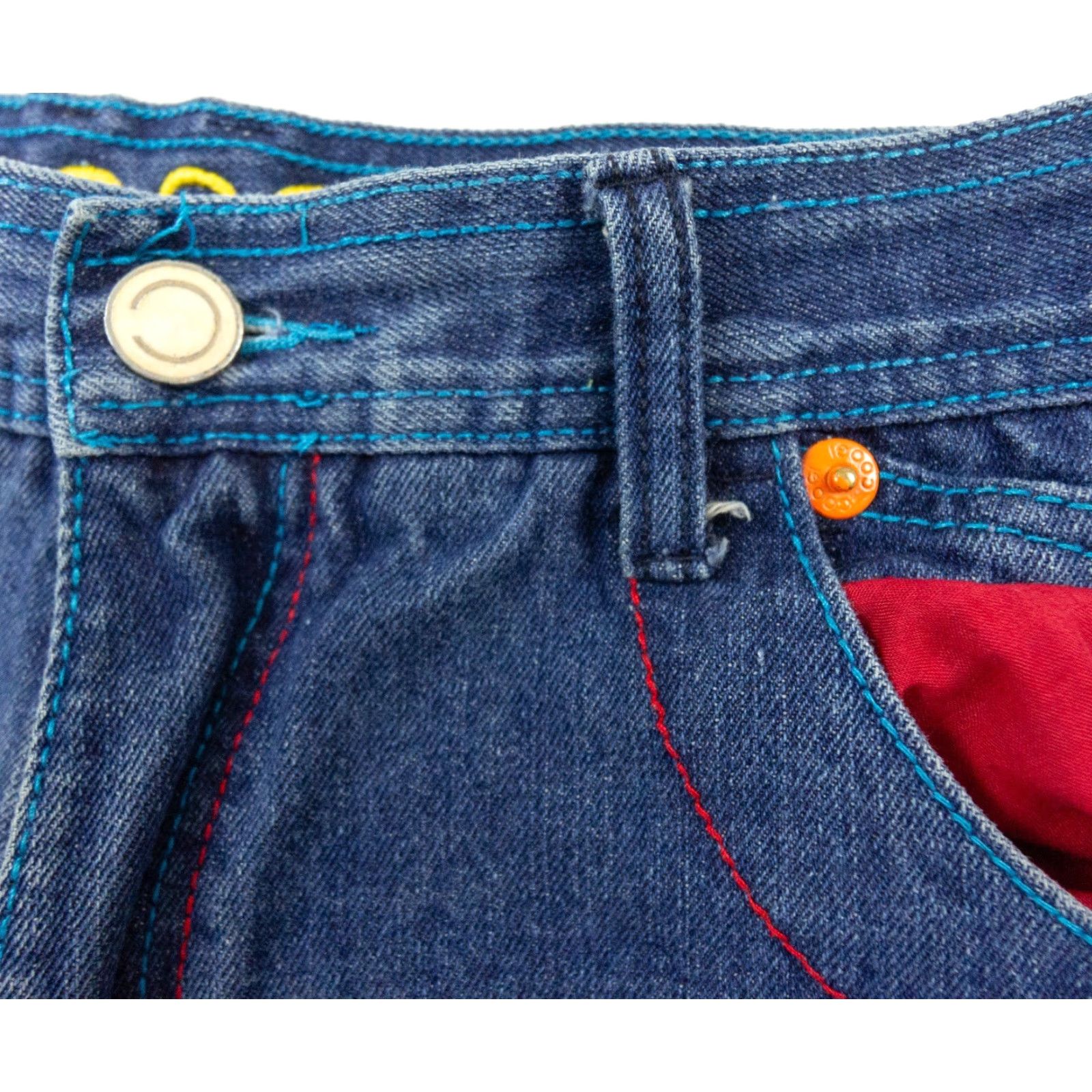 Coogi VINTAGE Coogi Men's Blue Denim Jeans 40 Waist Baggy Rave Skater 90s Hip Hop Size US 40 / EU 56 - 7 Thumbnail