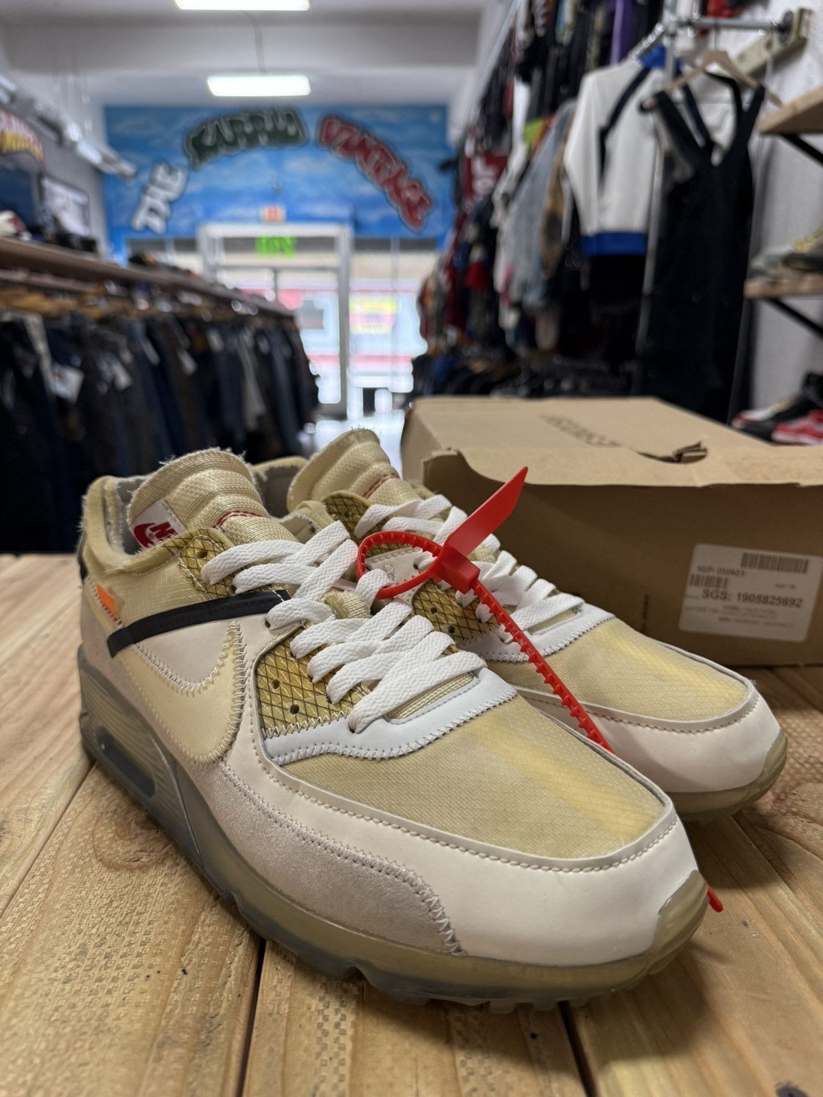 Nike × Off-White Nike off white air max 90 The Ten pre owned og all Size US 10 / EU 43 - 2 Thumbnail