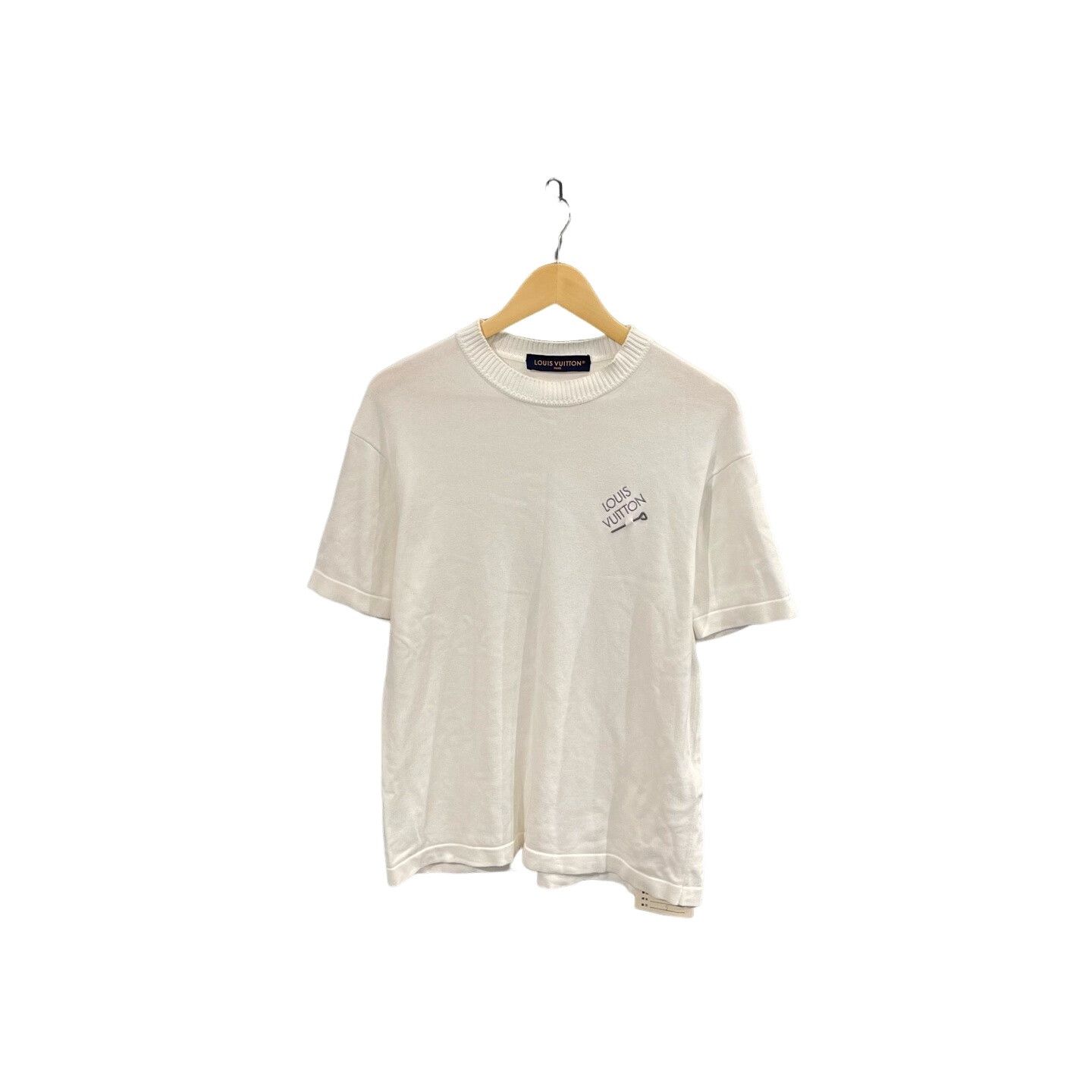 Louis Vuitton Louis Vuitton Safety Pin Embroidered Knit Shirt S Size US S / EU 44-46 / 1 - 1 Thumbnail