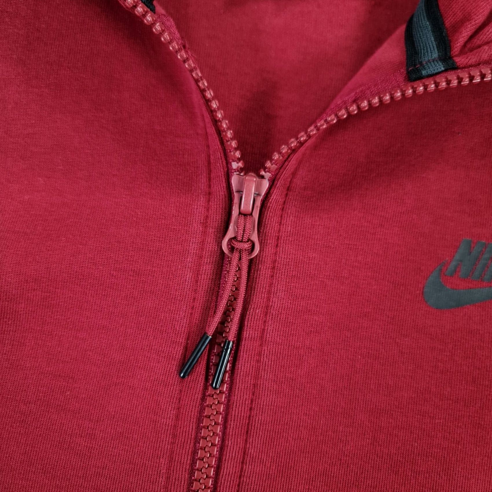 Nike Nike Mens Tracksuit Set Hoodie Jogger Red Small XS 2 Piece with Pockets Tech Fleece Casual Activewear Sports Man Mens Size US XS / EU 42 / 0 - 5 Thumbnail