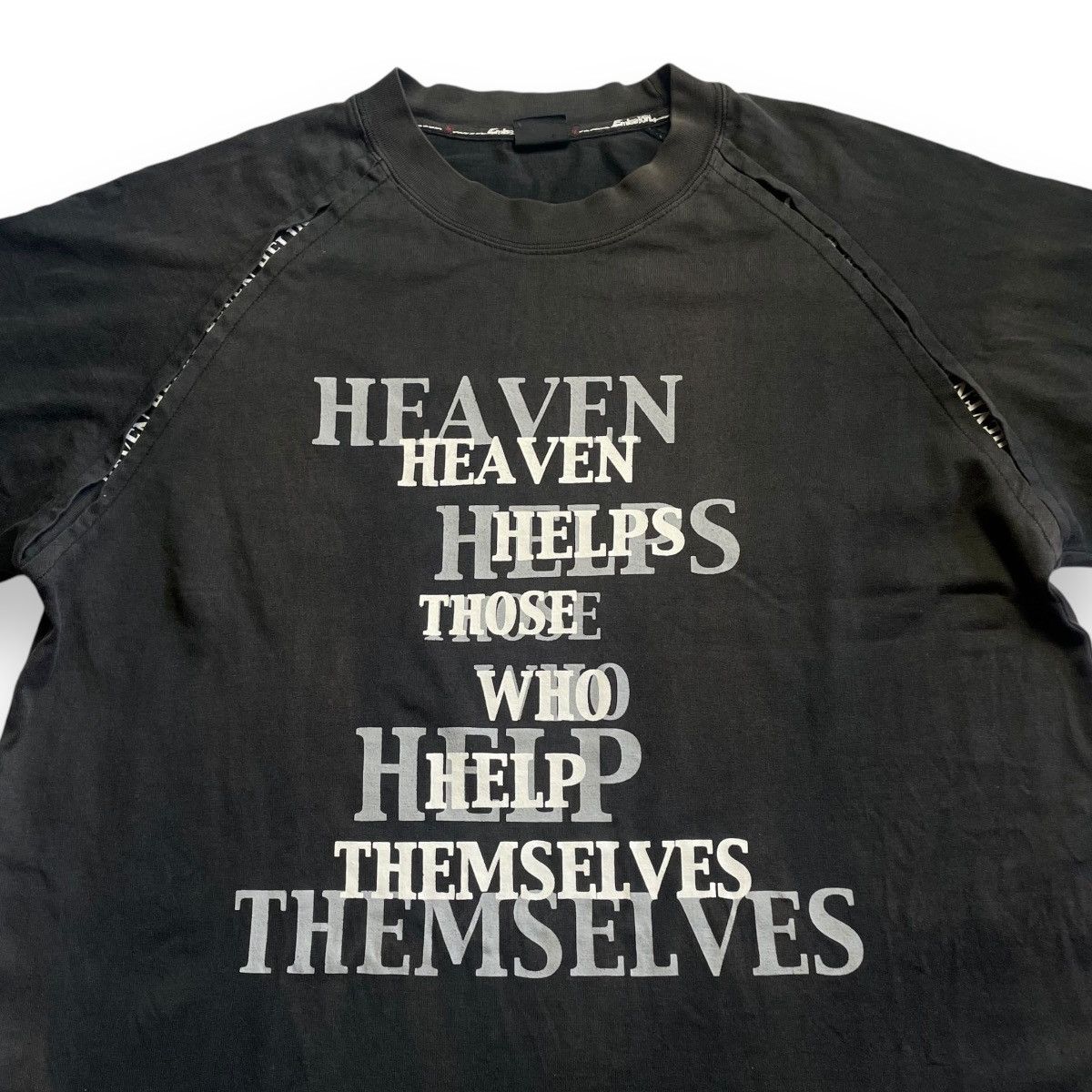 If Six Was Nine 🇯🇵 Y2K EMISSION WORDING LONG SLEEVE TSHIRT Size US M / EU 48-50 / 2 - 3 Thumbnail