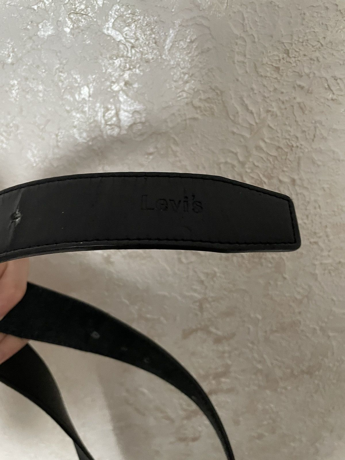 Levi's Levis Leather Belt Big Buckle Size ONE SIZE - 4 Thumbnail