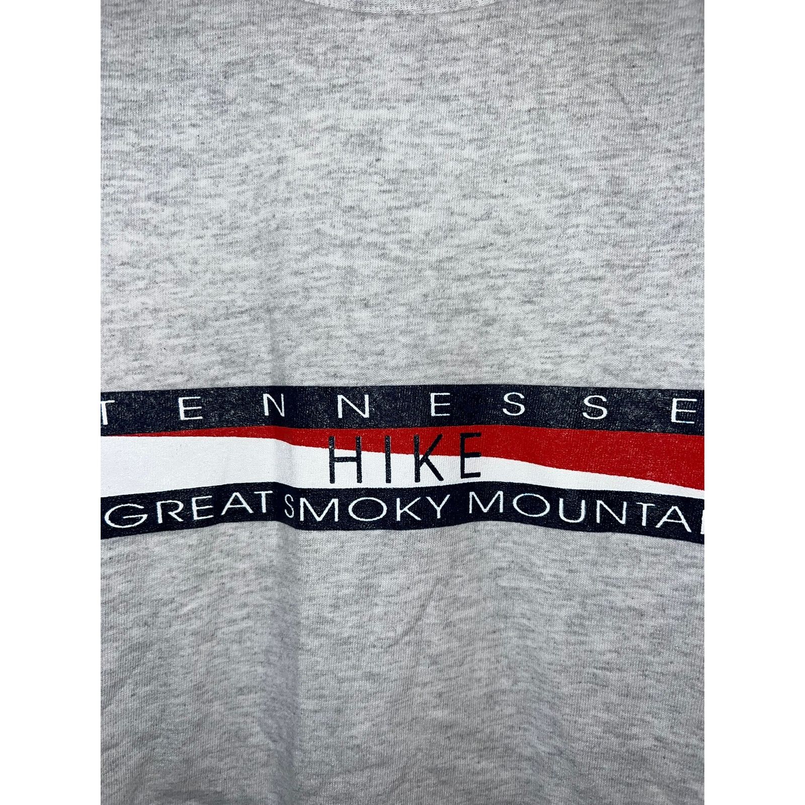 Jerzees Vintage Tennessee Shirt Hike Great Smoky Mountains Tee XL Size US XL / EU 56 / 4 - 3 Thumbnail