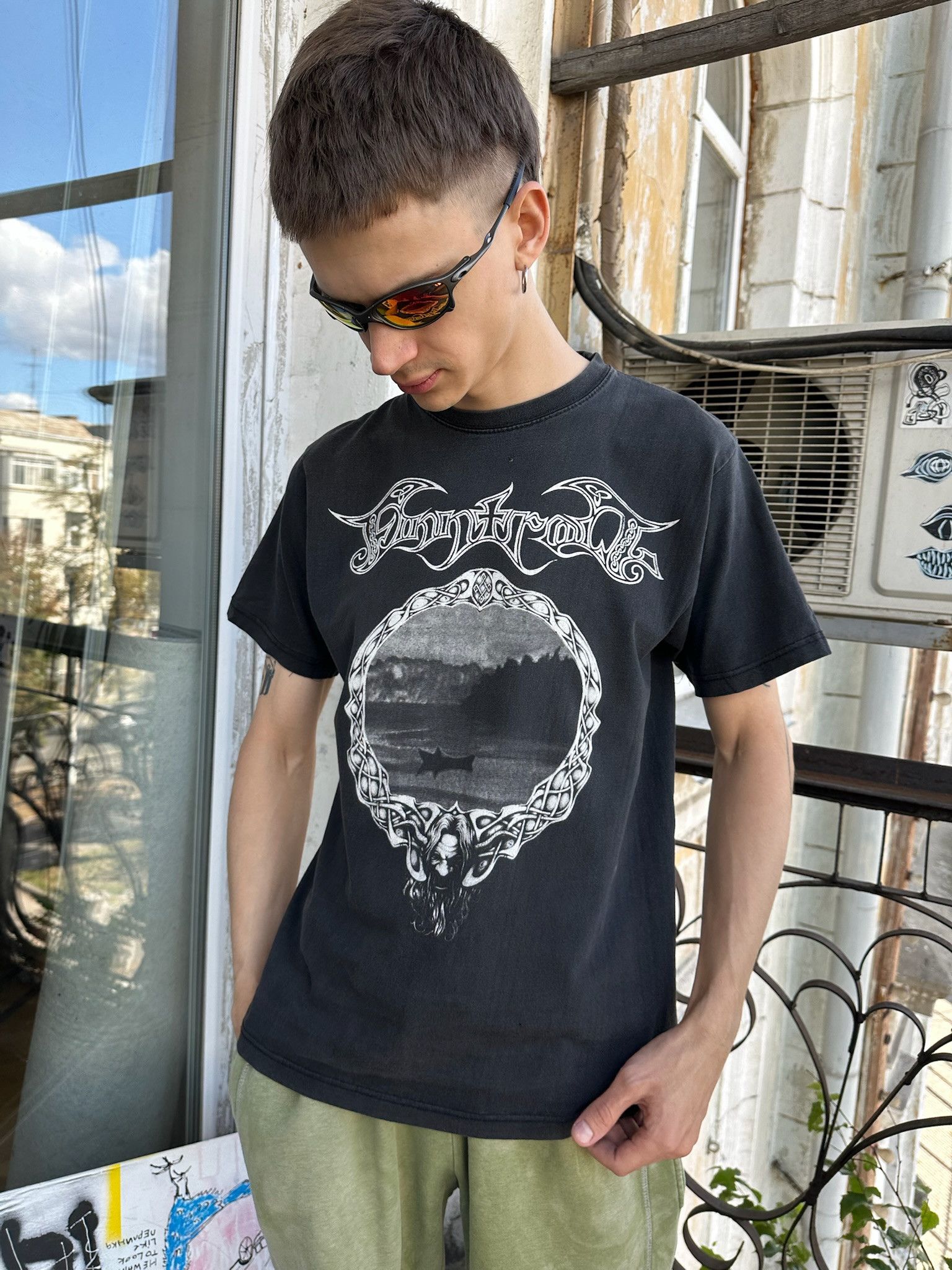 Band Tees Vintage Finntroll Manslaughter Black Metal Band Tee Size US M / EU 48-50 / 2 - 3 Thumbnail