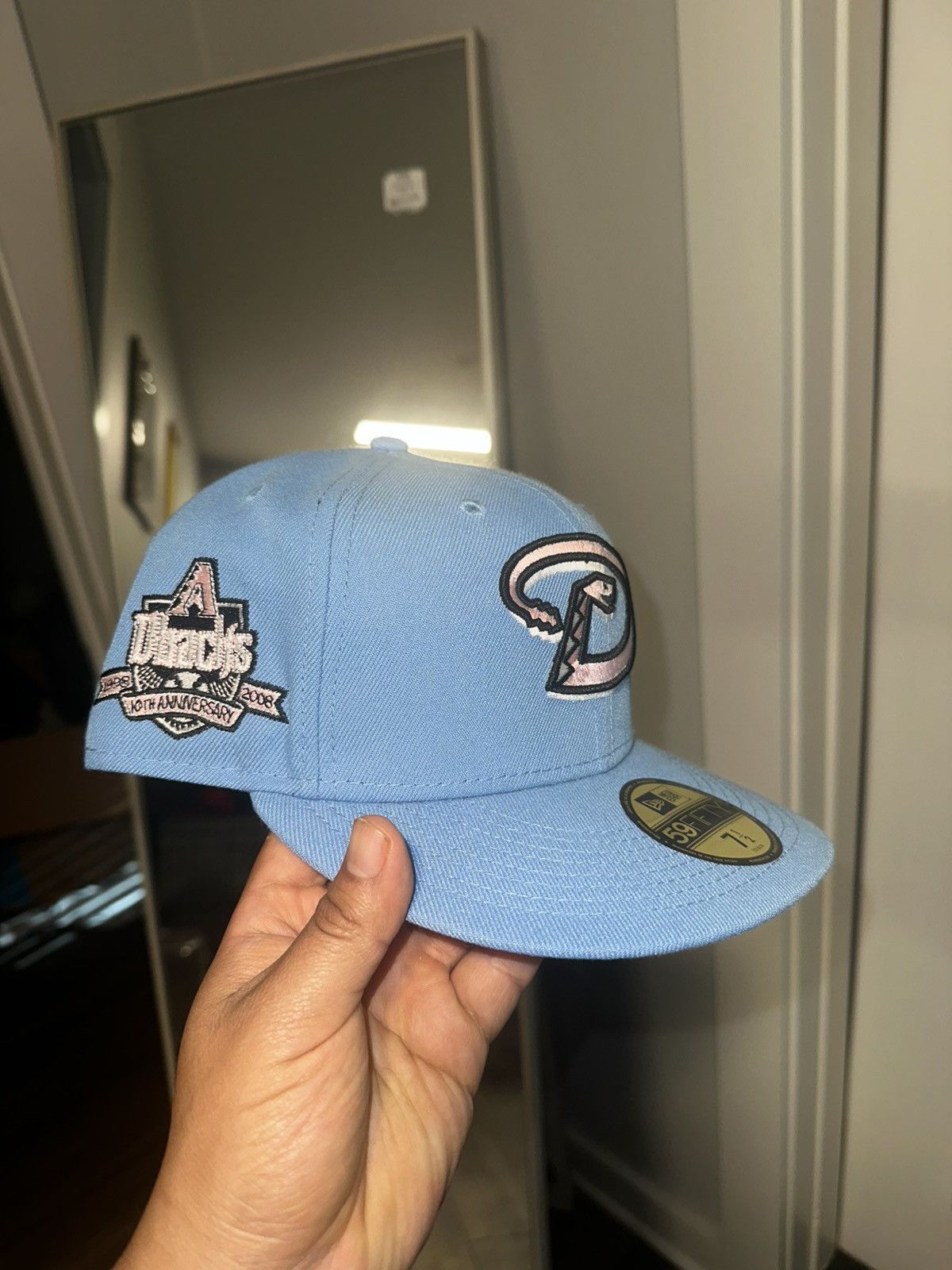 Other New Era fitted Diamondbacks 7 1/2 Size ONE SIZE - 2 Thumbnail