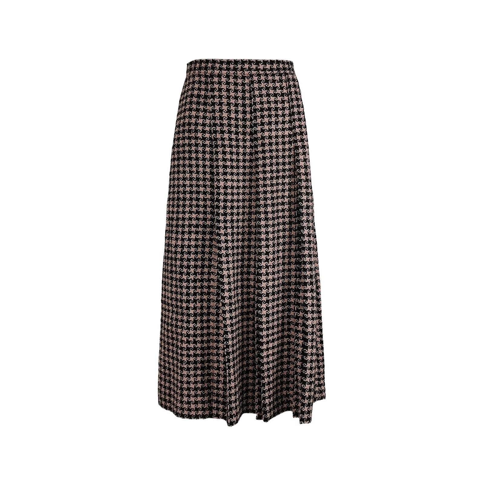 Gucci Gucci Houndstooth Midi Skirt Size 40 Size 27" / US 4 / IT 40 - 1 Thumbnail