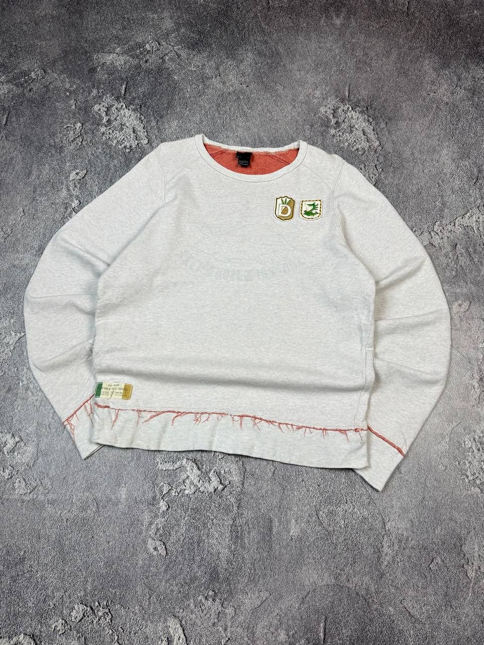 Diesel Y2K Diesel 2000s Designer Sweatshirt Vintage Size US L / EU 52-54 / 3 - 2 Thumbnail
