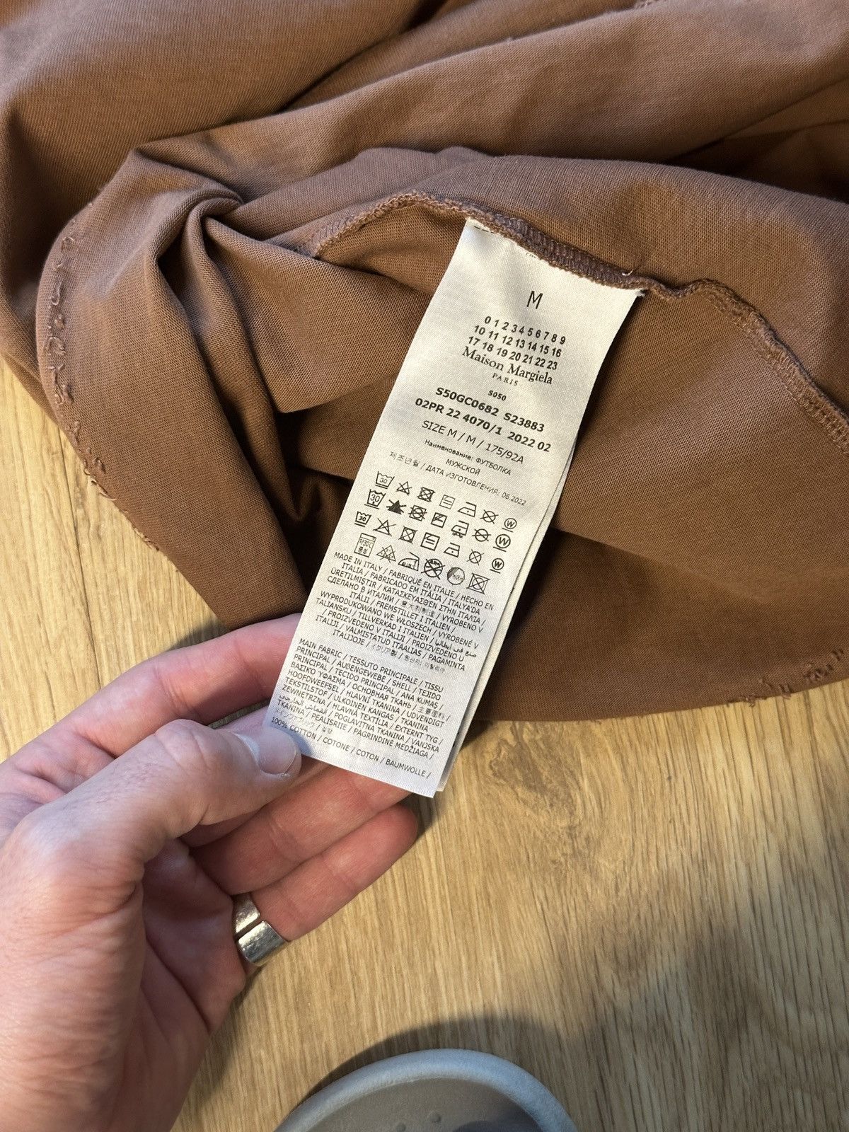 Maison Margiela Maison margiela tshirt Size US M / EU 48-50 / 2 - 7 Thumbnail
