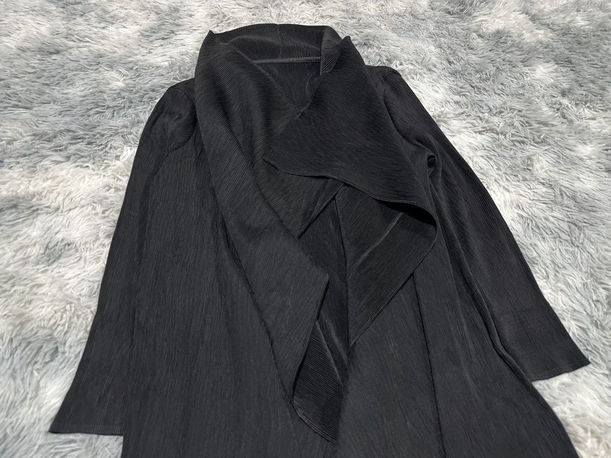 Japanese Brand 🔥Japanese Brand Ruffled Pleats Long Cardigan Size US XL / EU 56 / 4 - 7 Thumbnail