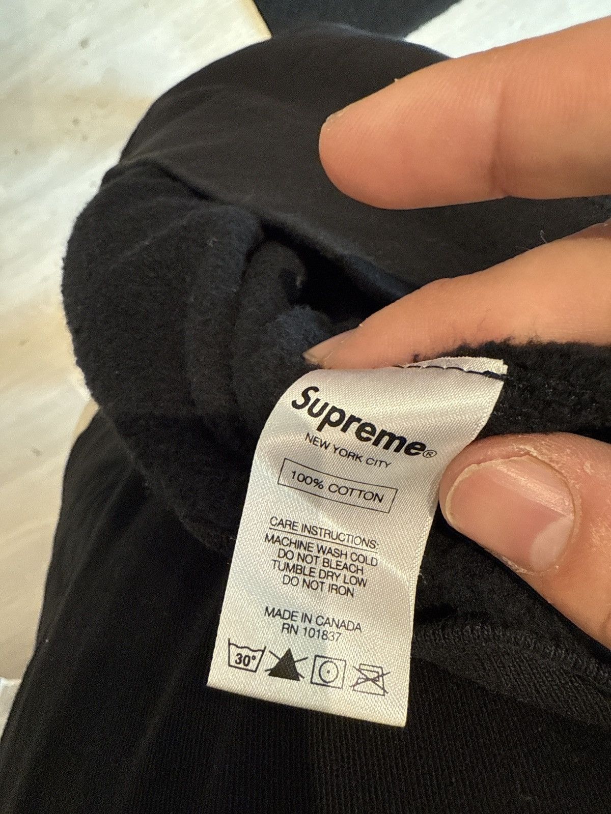 Supreme Supreme spin Crewneck black Size US XL / EU 56 / 4 - 3 Thumbnail