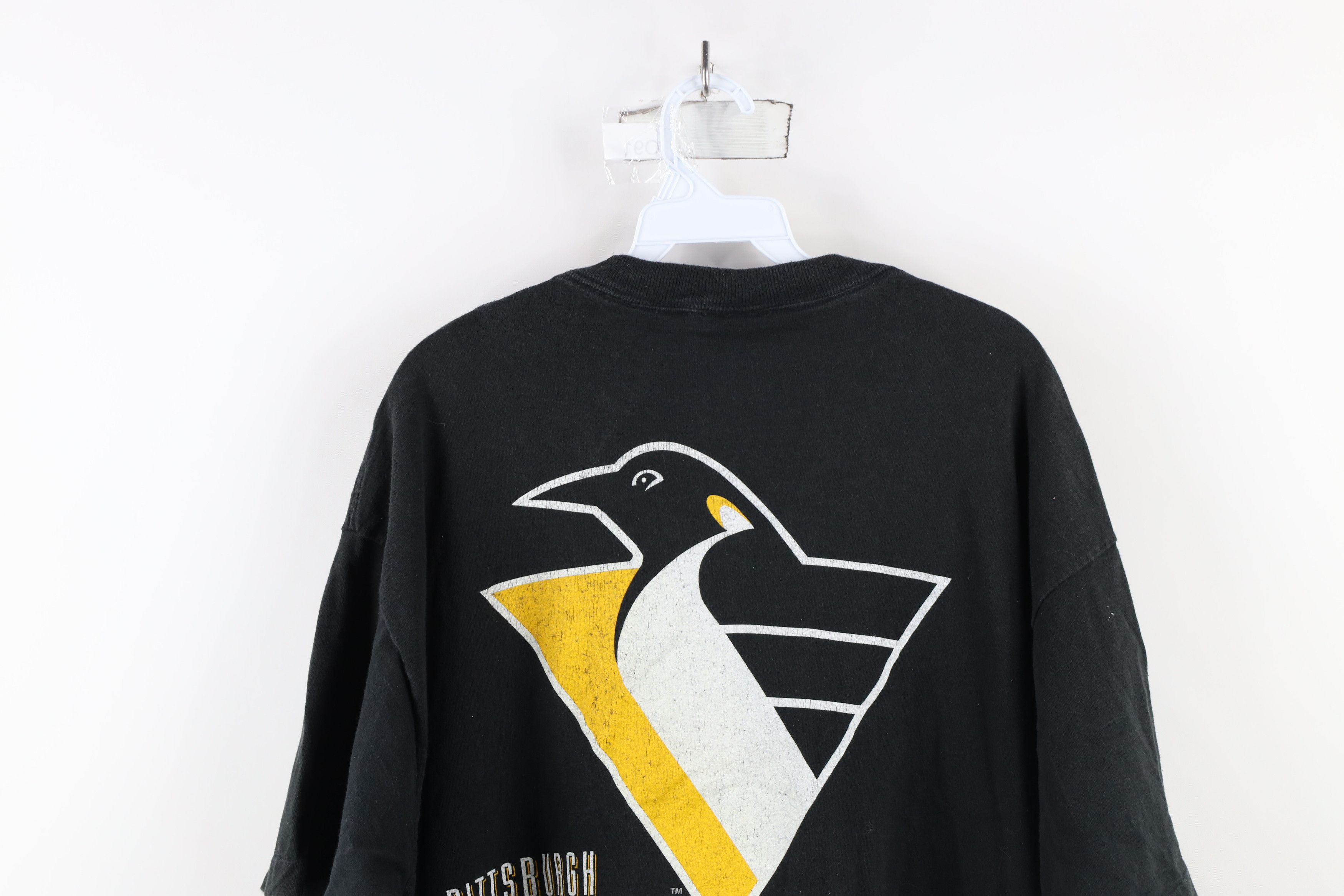 Vintage Vintage 90s Spell Out Pittsburgh Penguins Hockey T-Shirt USA Size US XXL / EU 58 / 5 - 12 Thumbnail