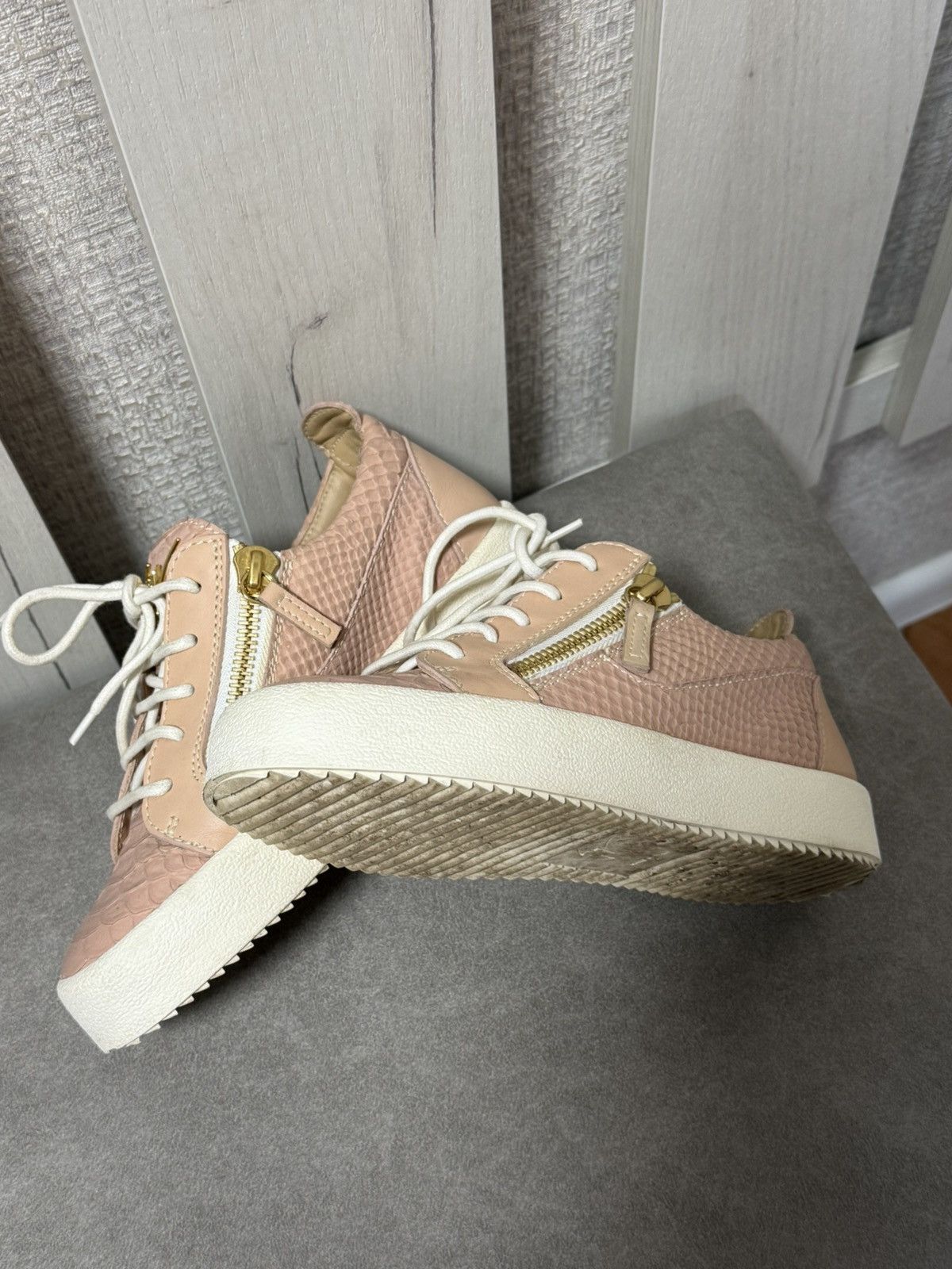 Giuseppe Zanotti Genuine Giuseppe Zanotti Womens Trainers sneakers pink Size US 6 / IT 36 - 3 Thumbnail