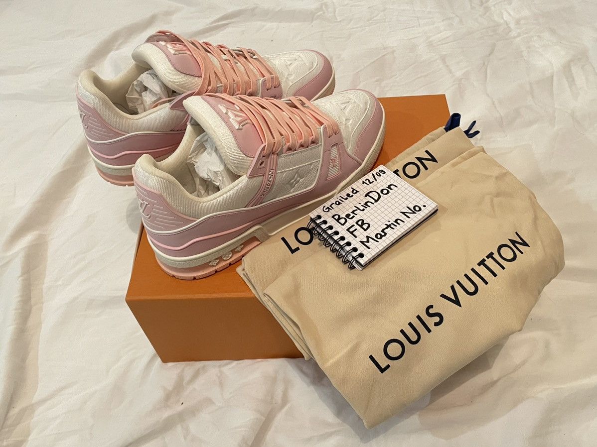 Louis Vuitton Louis Vuitton Trainer Pink US 9 Size US 9 / EU 42 - 6 Thumbnail