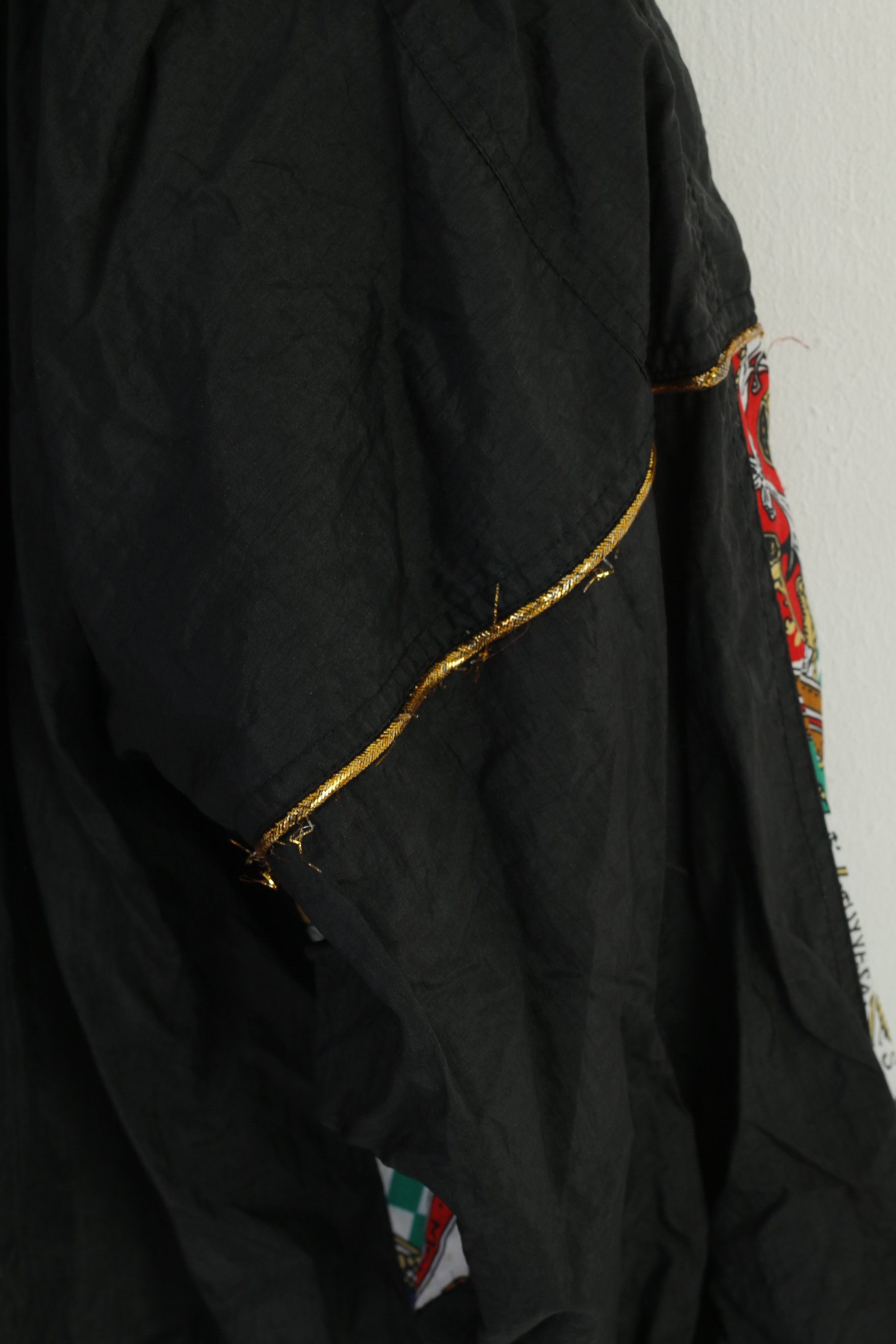 Vintage Vintage Women 42/44 M Jacket Black Shiny 8522 Size M / US 6-8 / IT 42-44 - 6 Thumbnail