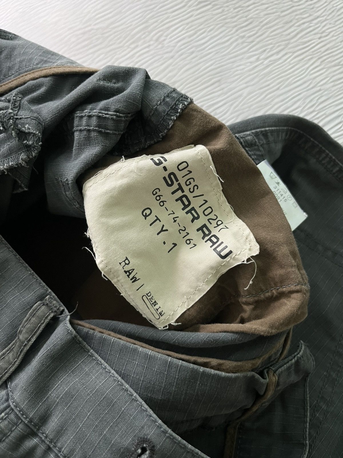G-Star Vintage G-Star Raw Cargo Work Pants Army Pocket Streetwear Size US 30 / EU 46 - 10 Thumbnail
