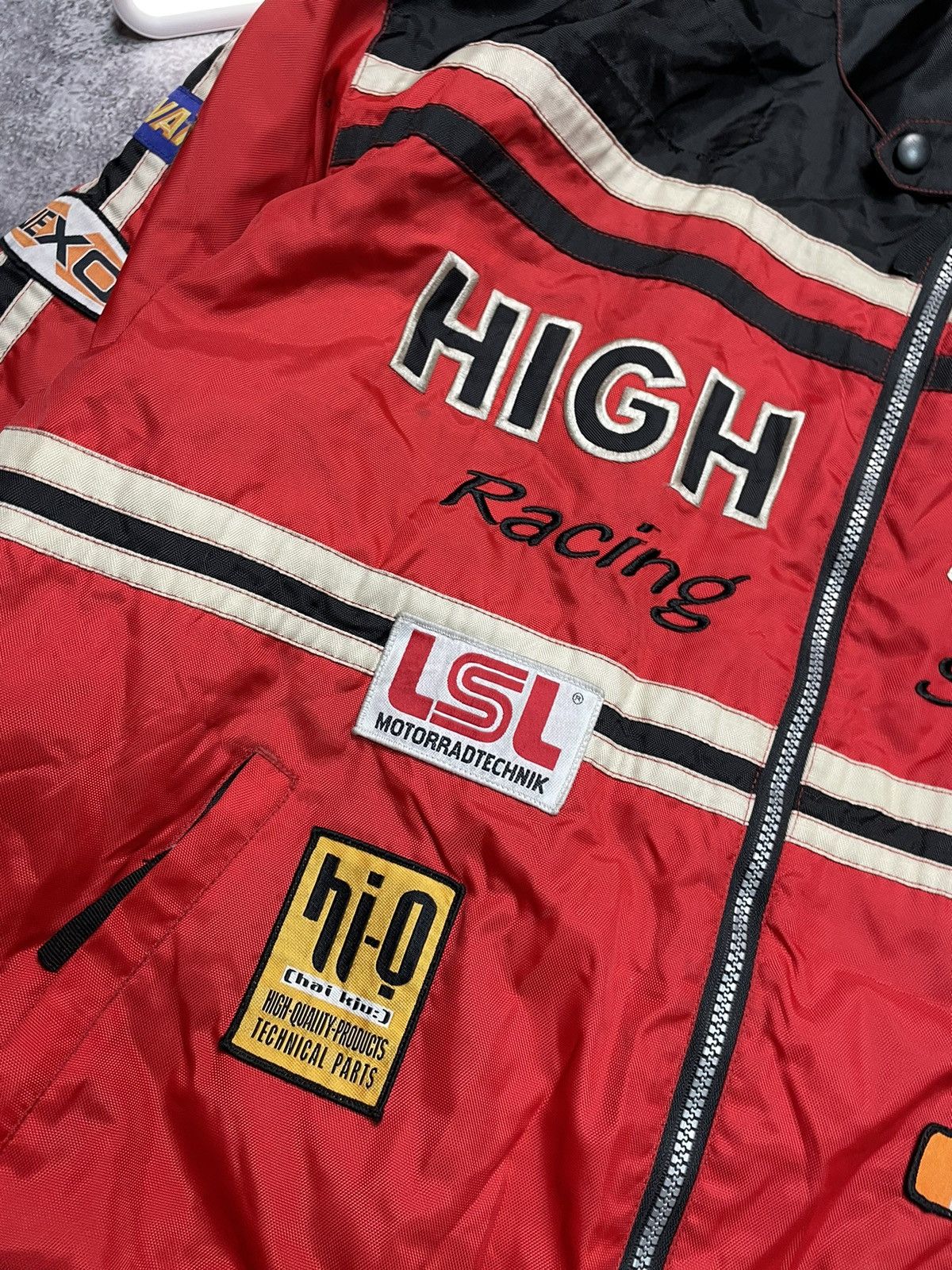 NASCAR Vtg Y2K High Speed Racing Bomber Jkt Archive Moto Size US XL / EU 56 / 4 - 3 Thumbnail