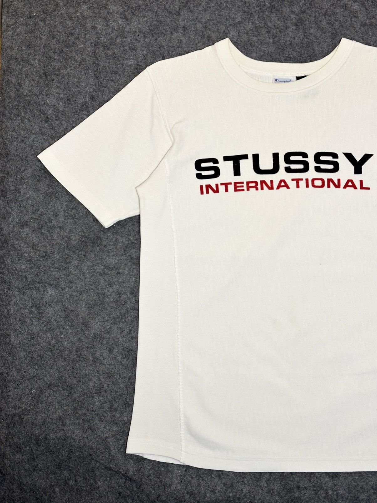 Stussy Stussy x Champion International t-shirt the iconic logo. Size US M / EU 48-50 / 2 - 3 Thumbnail