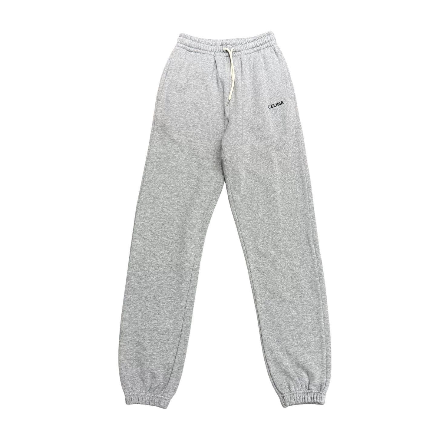 Celine Celine Embroidered Logo Sweatpants XS Size US 28 / EU 44 - 1 Thumbnail