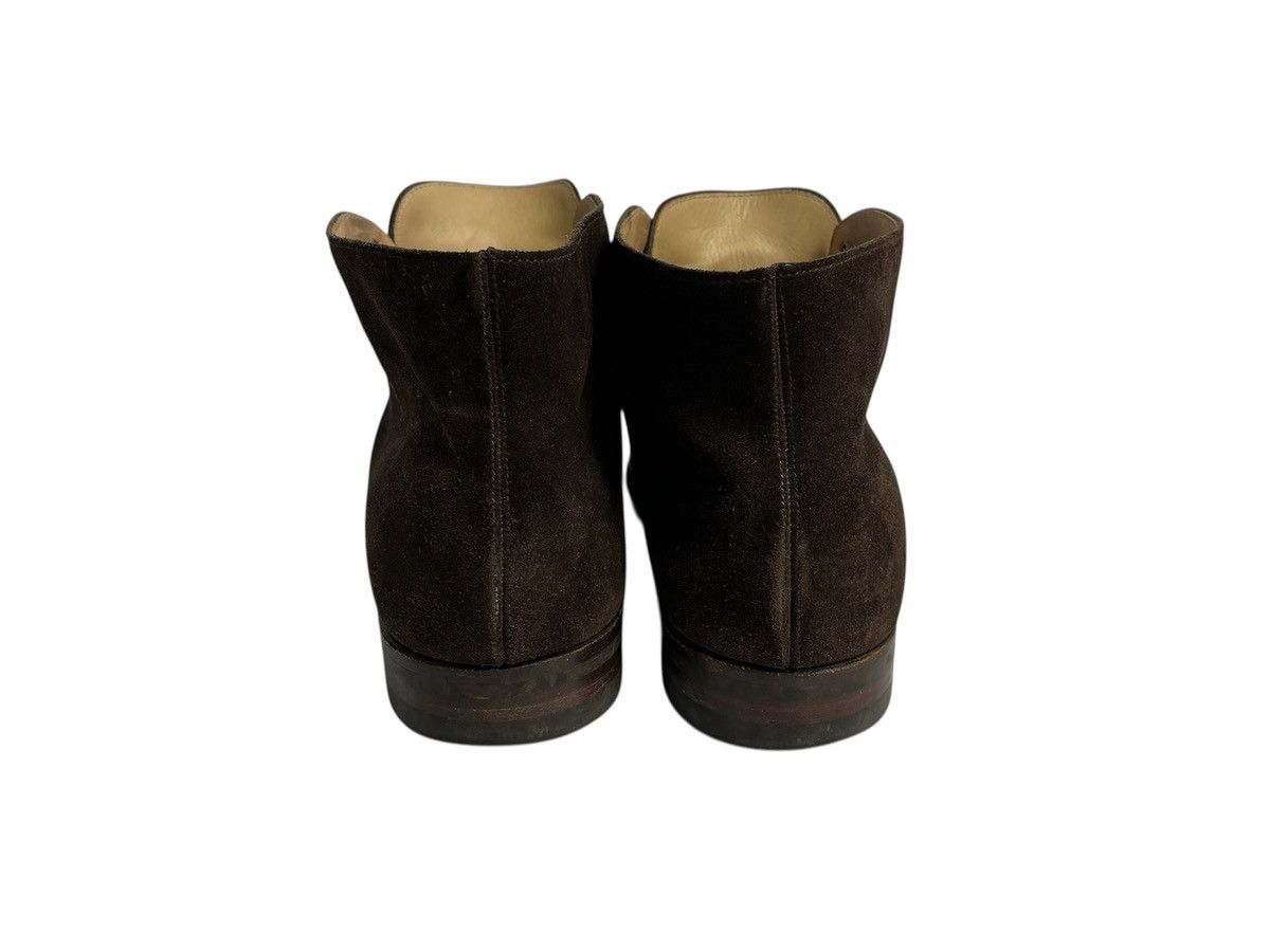 Crockett & Jones Crocket & JonesTetbury Chukka Dark Brown Suede Size US 10.5 / EU 43-44 - 7 Thumbnail