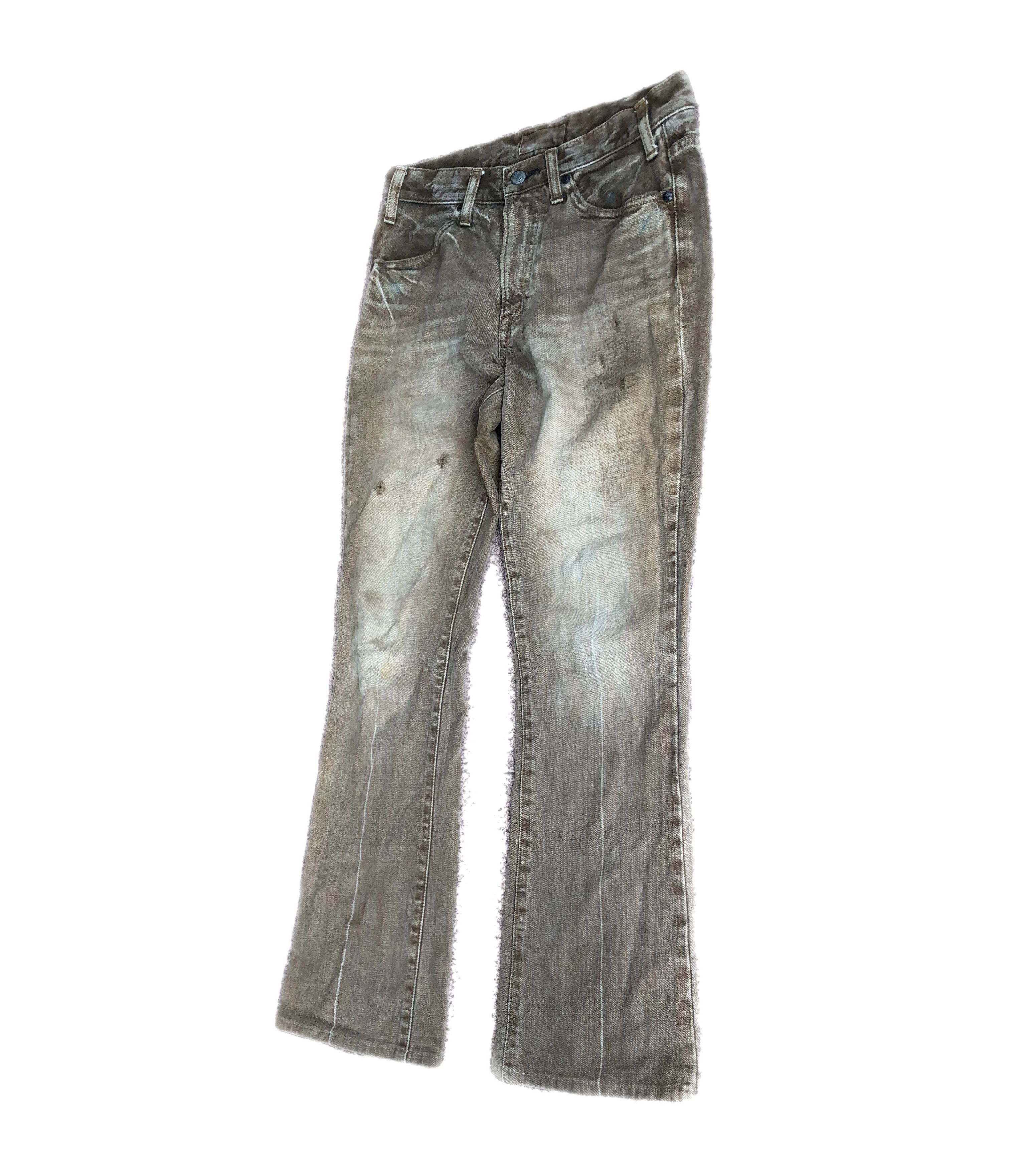 If Six Was Nine Spellbound Flared Fading Jeans Vkei style Y2k Japanese Size US 30 / EU 46 - 3 Thumbnail