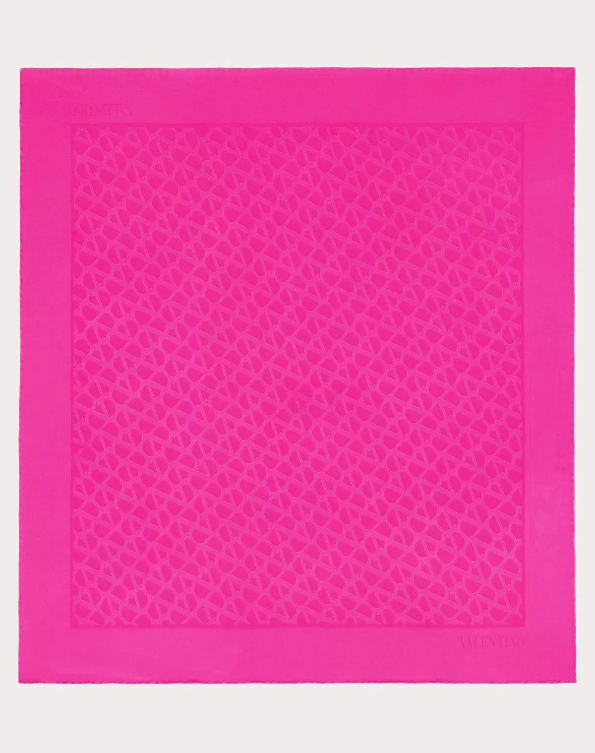 Valentino o1s1wg110426 Size: OS / Toile Iconographe Silk Scarf in Pink Size ONE SIZE - 1 Thumbnail