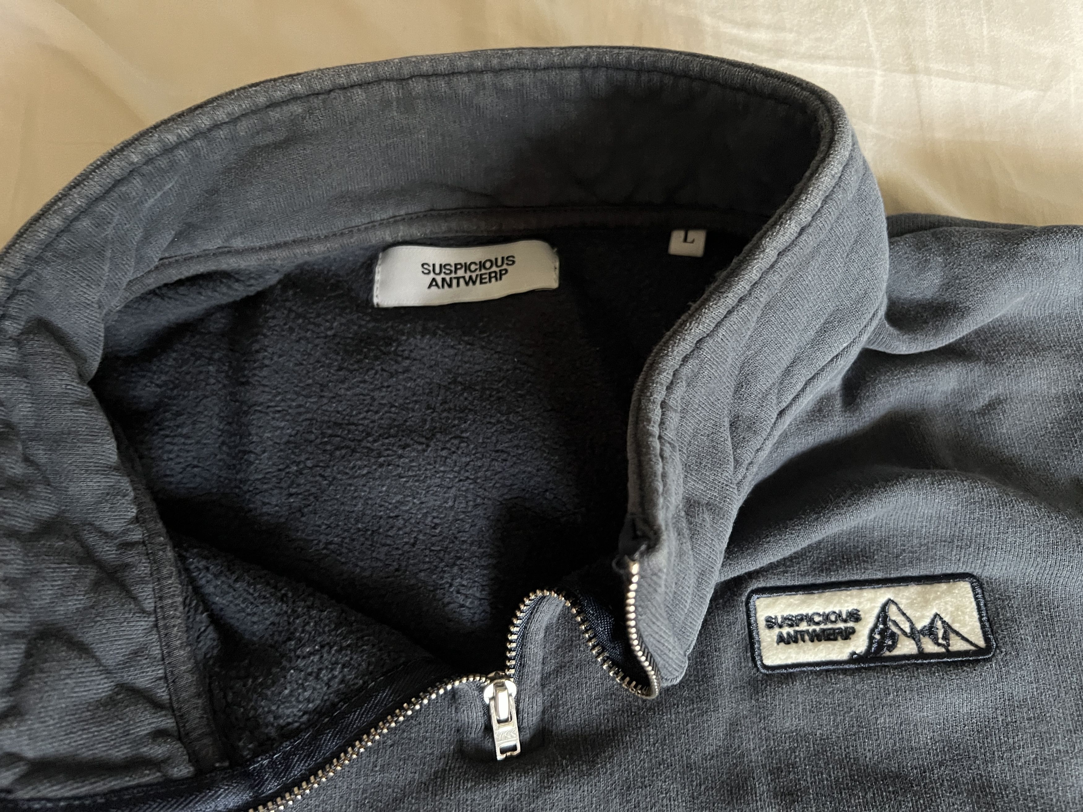 Suspicious Antwerp Navy Half-Zip Size US L / EU 52-54 / 3 - 2 Thumbnail