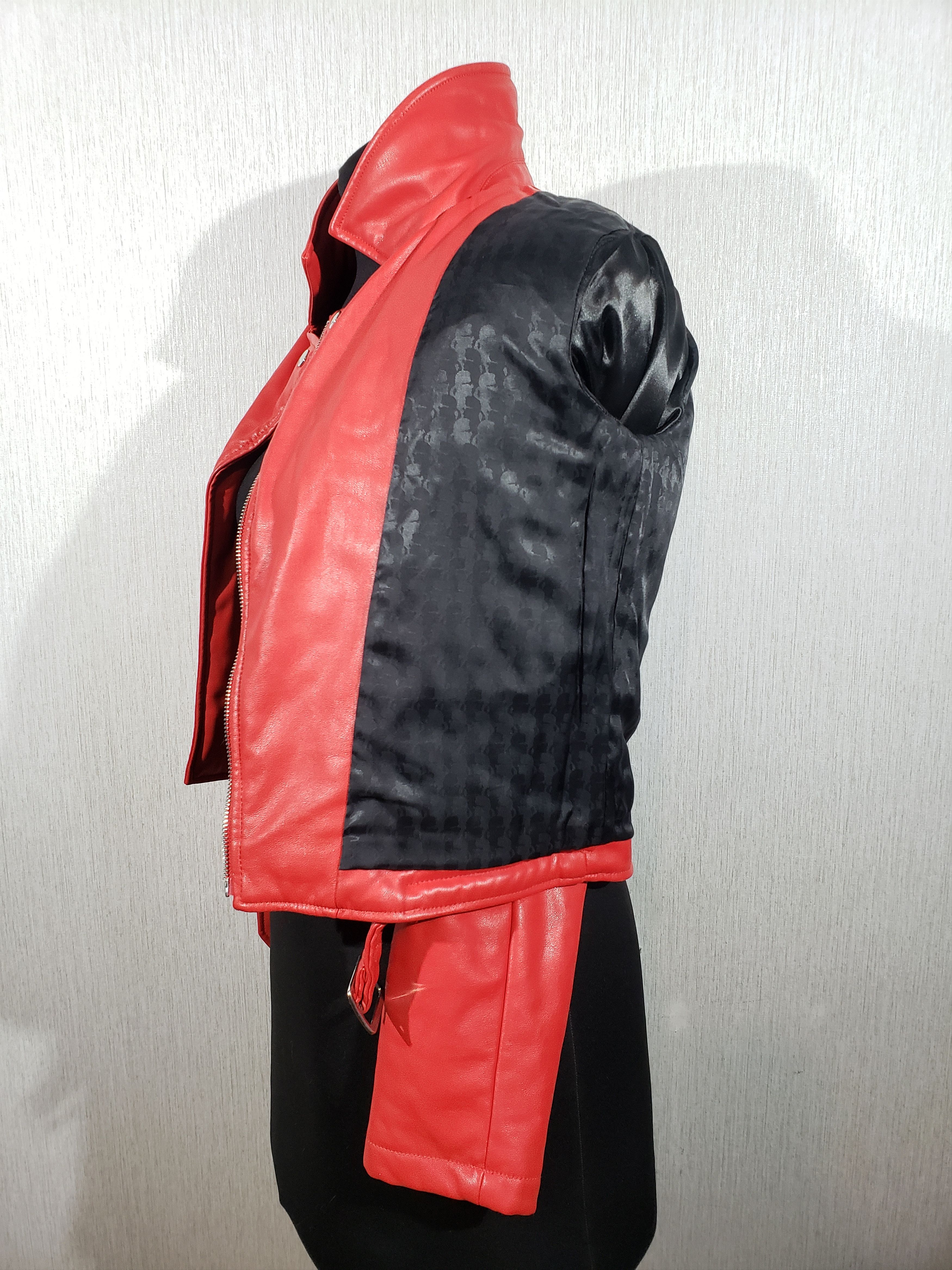 Other Great red faux leather jacket for women. Size S / US 4 / IT 40 - 8 Thumbnail