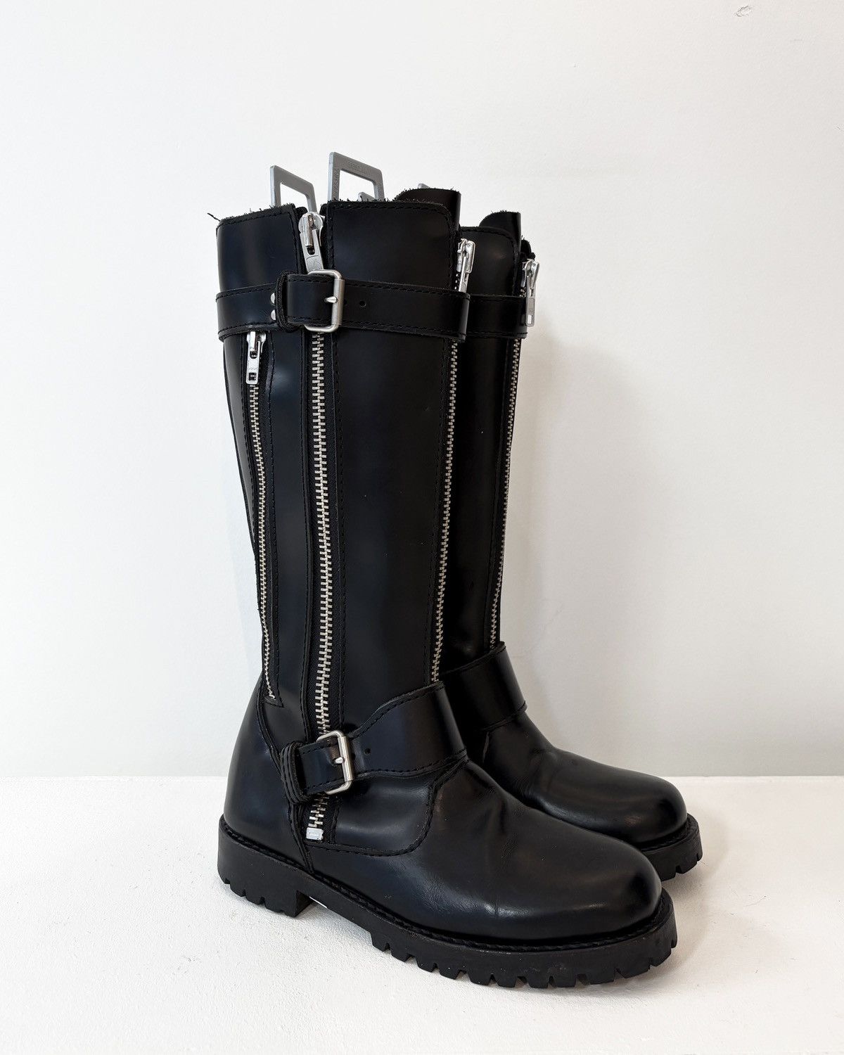Junya Watanabe Junya Watanabe FW2007 Moto High Boots Size US 6 / IT 36 - 3 Thumbnail