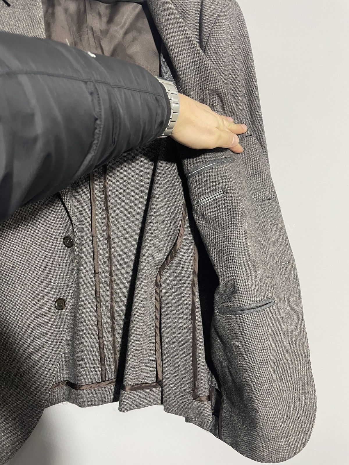 Hackett Hackett London Wool and Cashmere men’s blazer Size 44R - 11 Thumbnail