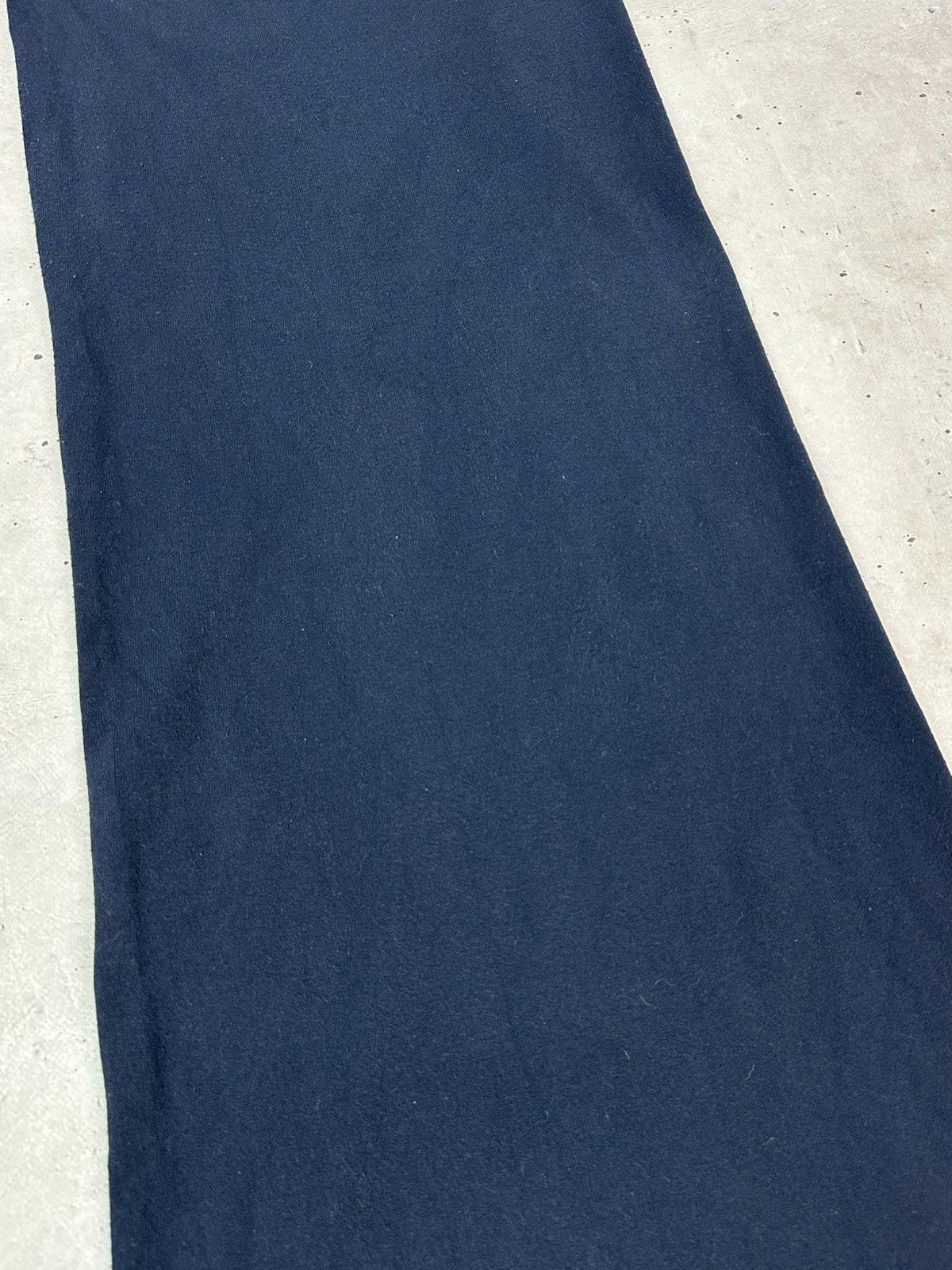 Sarah Pacini Sarah Pacini Angora Collar Blue Straight Sleeveless Dress Size ONE SIZE - 3 Thumbnail