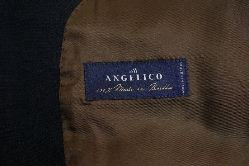 Suitsupply Men Suitspply Blazer Lazio Int Navy Wool Linen Angelico US38 Size 38R - 8 Thumbnail