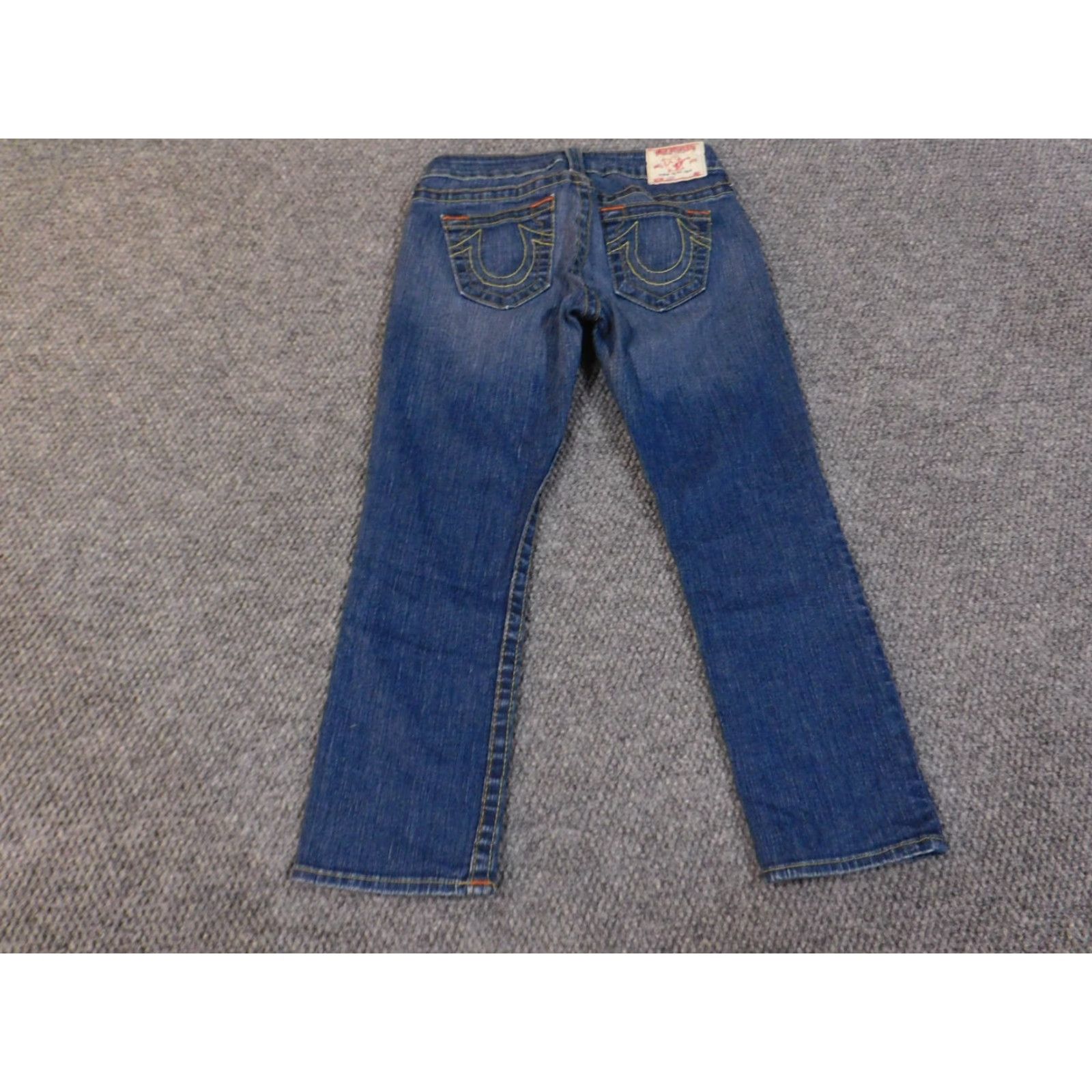 True Religion VINTAGE True Religion Jeans Women 27 Straight Y2K Lizzy Retro Style Womens Size 27 Denim Blue Cotton Blend Zipper Inseam 24 Stretch Size 27" / US 4 / IT 40 - 6 Thumbnail