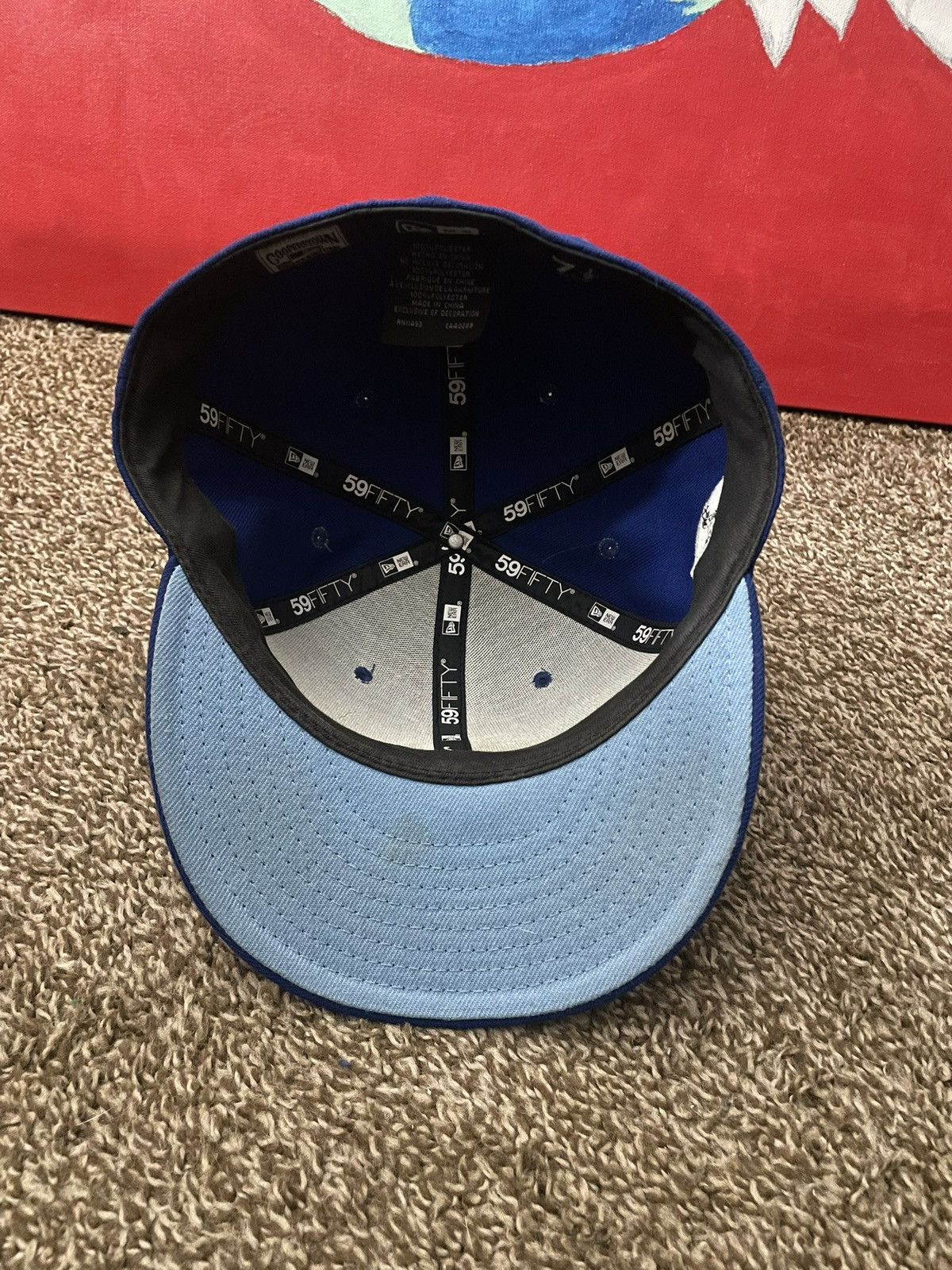 Hat Club Royal Blue Chicago White Sox New Era 7 1/2 Fitted (Rare) Size ONE SIZE - 4 Thumbnail