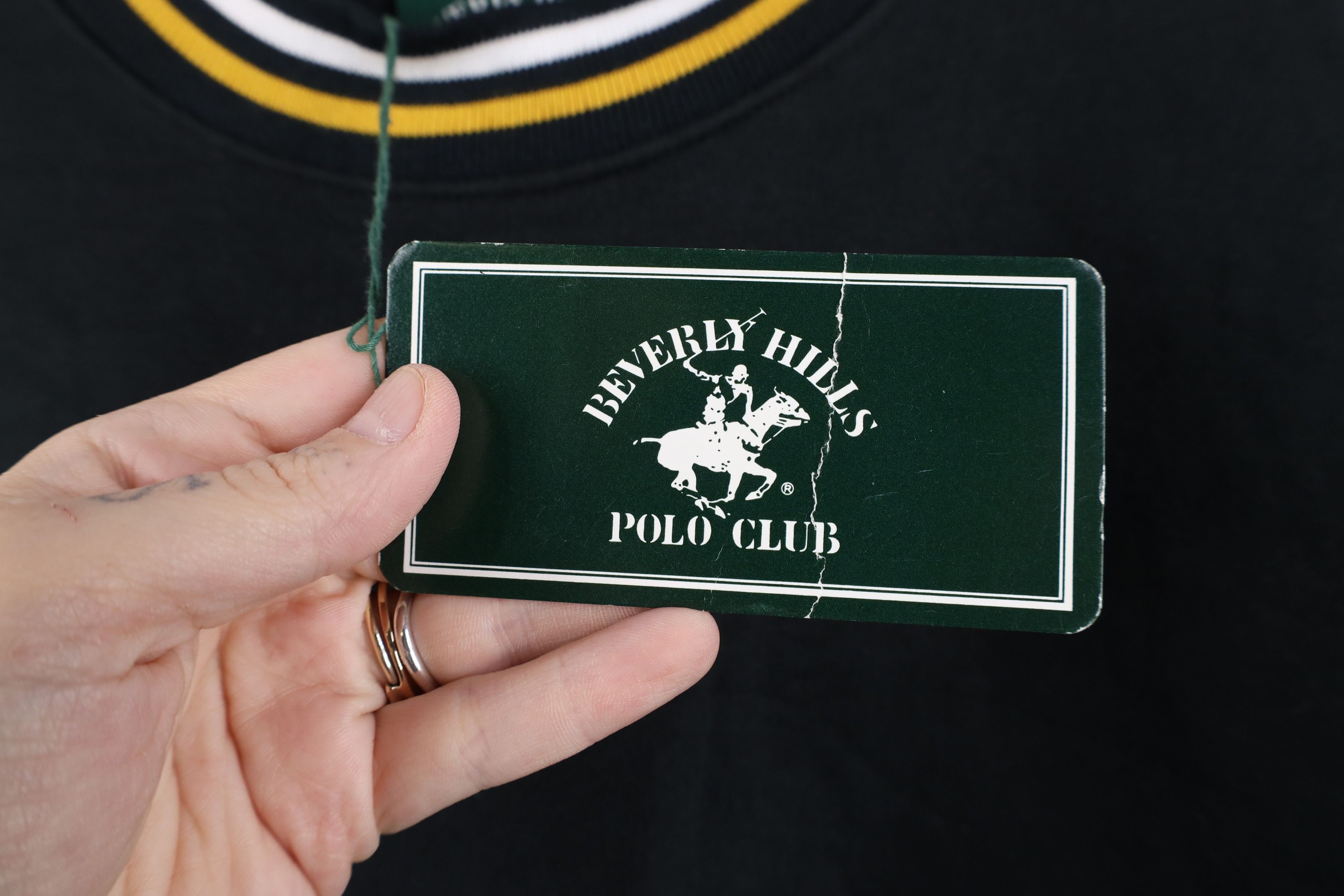 Vintage Deadstock Vintage 90s Beverly Hills Polo Club Sweatshirt Size US XL / EU 56 / 4 - 6 Thumbnail