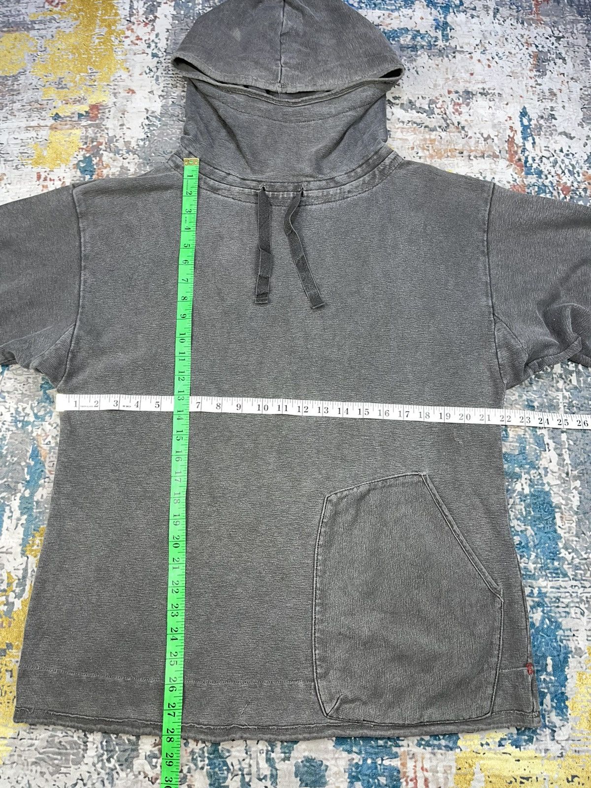45rpm Vintage 45rpm Single Assymetrical Pocket Pull Over Hoodies Size US M / EU 48-50 / 2 - 18 Thumbnail