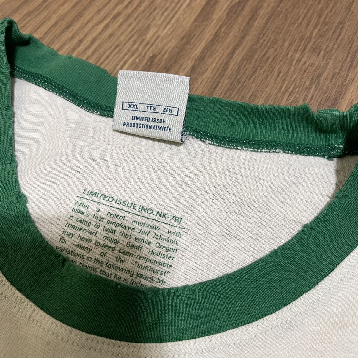 Nike × Vintage Rare Vintage Windmill pinwheel NIKE Ringer T-shirt Size US L / EU 52-54 / 3 - 4 Thumbnail