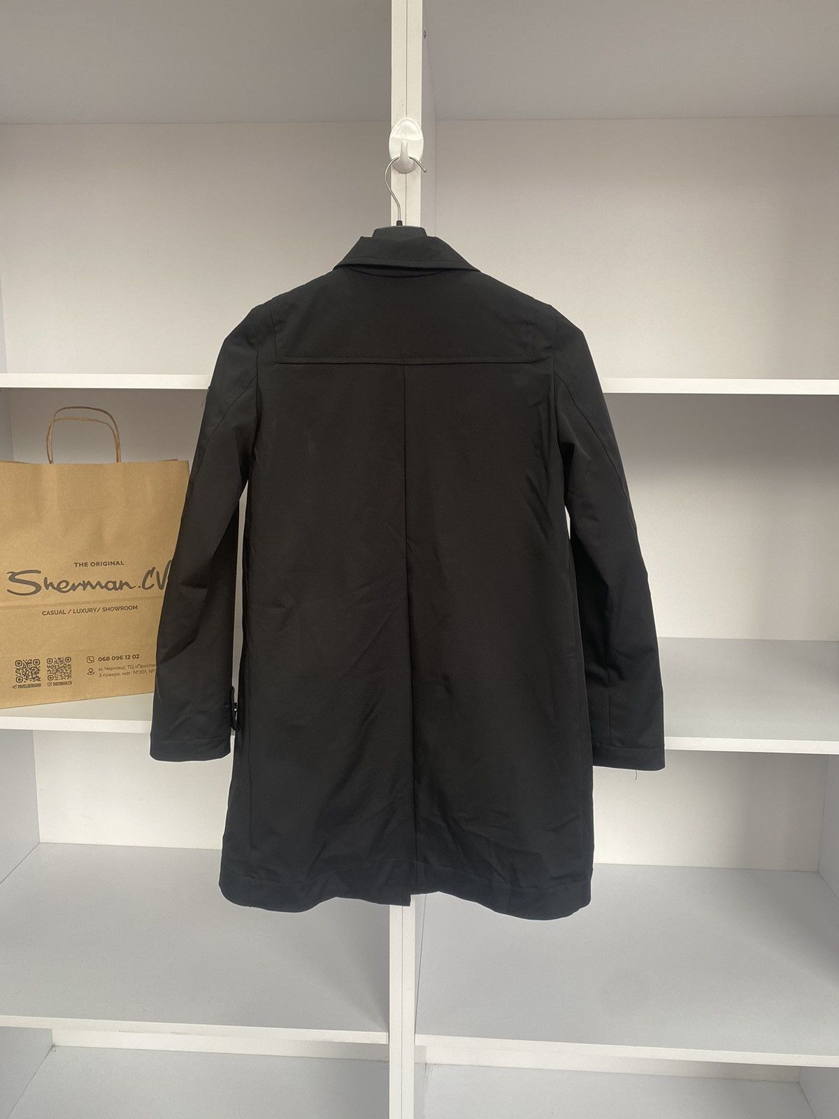 Designer × Peuterey × Vintage Vintage Peuterey women's black coat Size XS / US 0-2 / IT 36-38 - 10 Thumbnail