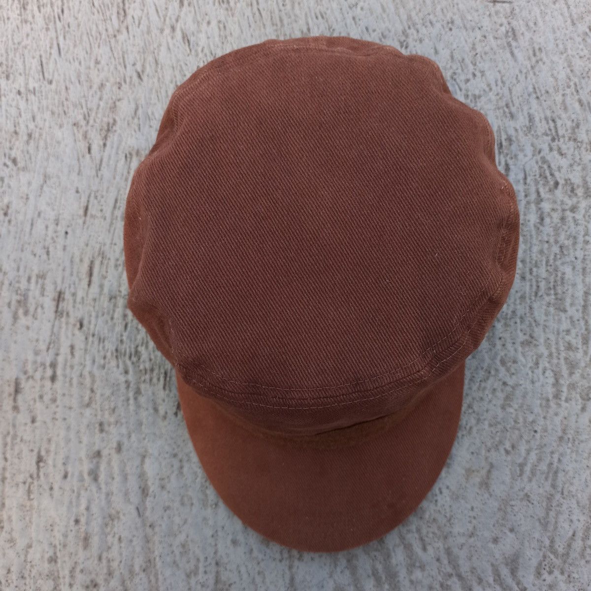 Global Work × Japanese Brand newsboy mix patrol hat with leather adjust by global work Size ONE SIZE - 6 Thumbnail