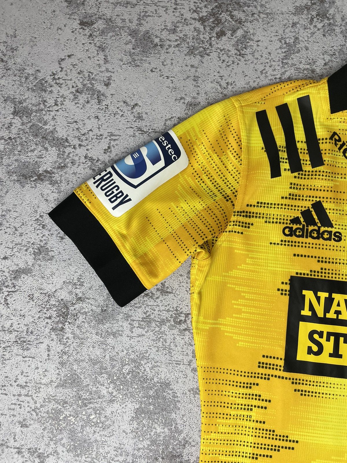 Adidas Wellington Hurricane Jersey Rugby Shirt 2020 Adidas Yellow M Size US M / EU 48-50 / 2 - 6 Thumbnail