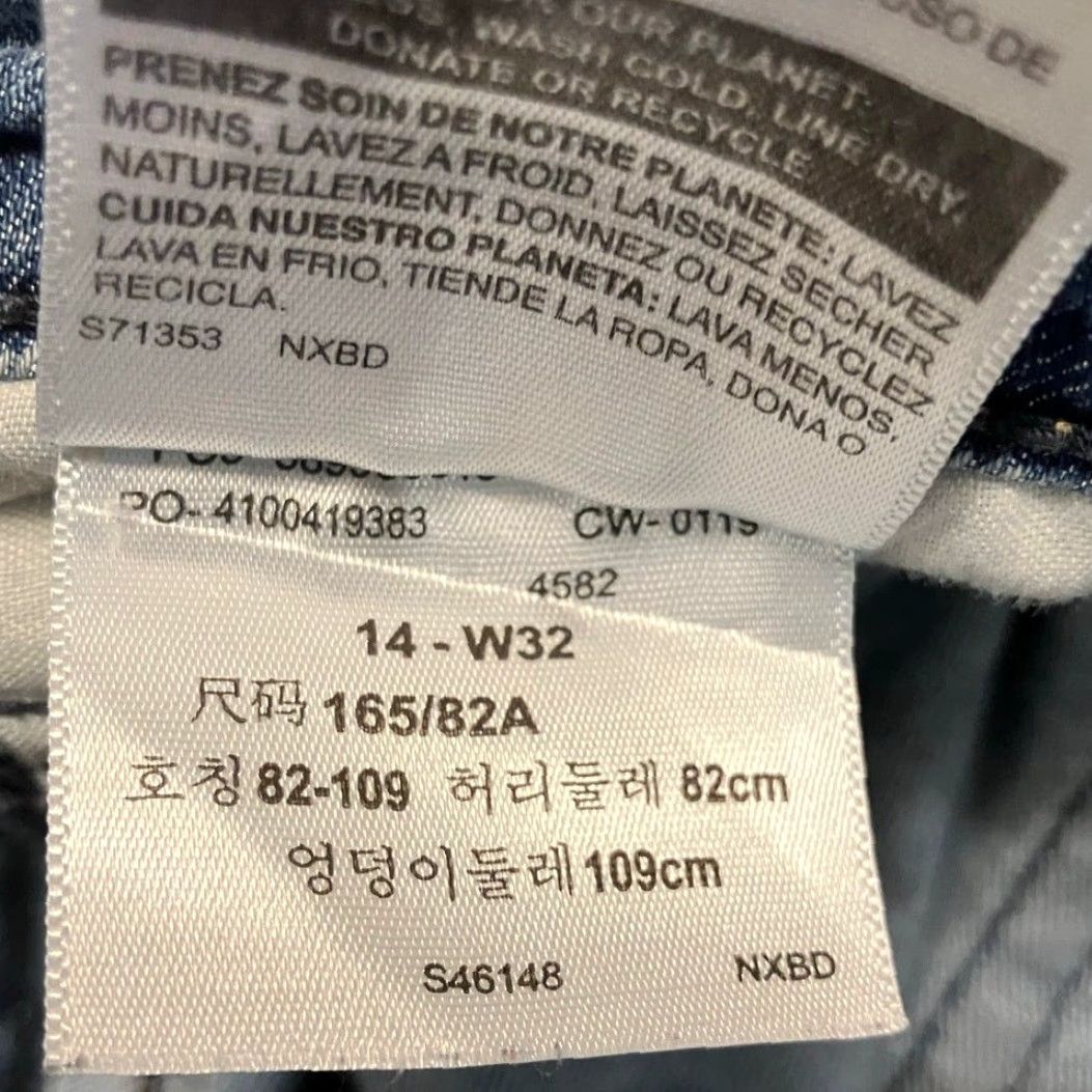 Levi's VINTAGE Levi's Jeans Women Blue Denim Mid Rise Slim Boyfriend Stretch 14 5-Pocket Design Regular Womens Size 36" / US 14 / IT 50 - 5 Thumbnail