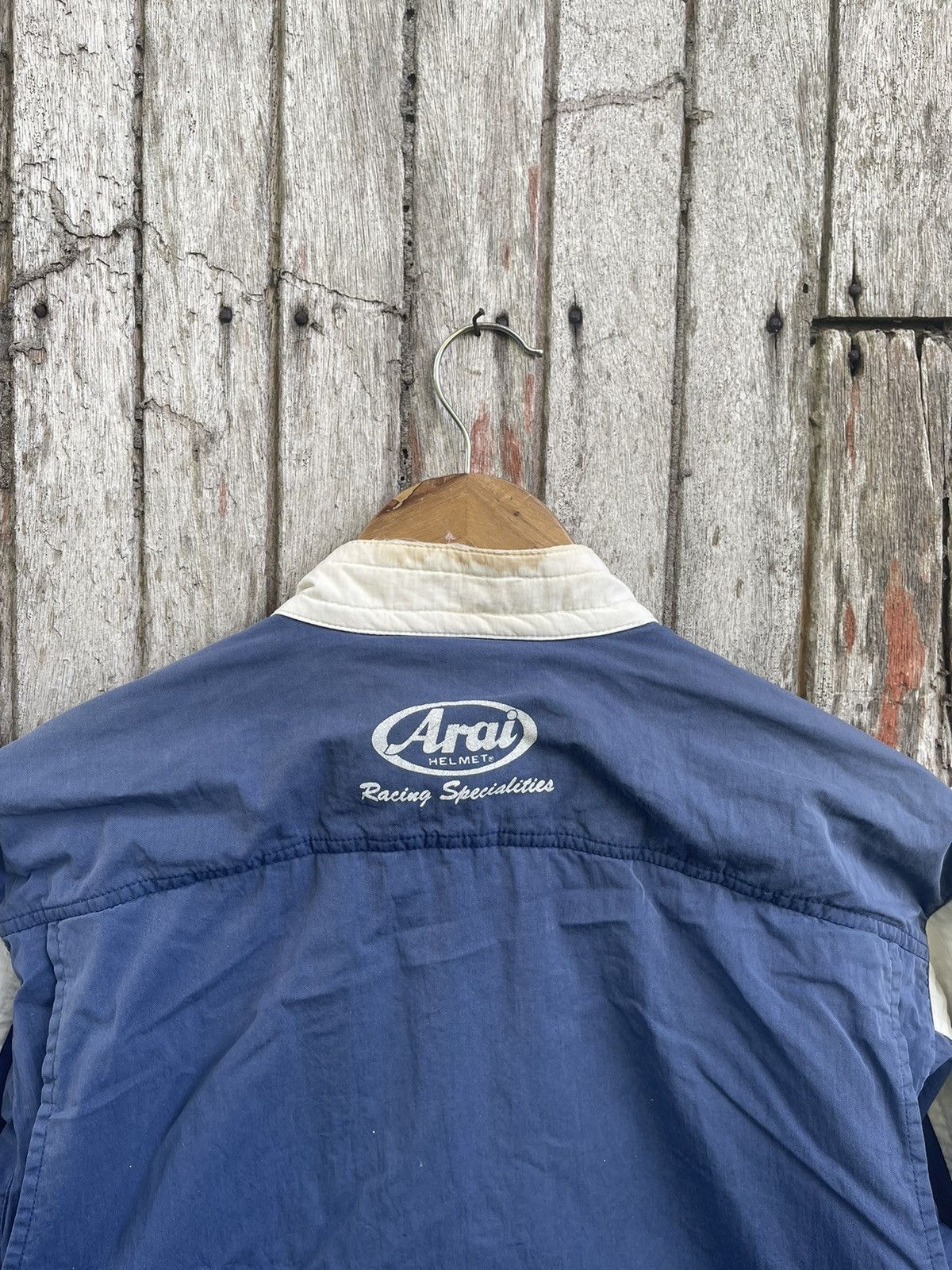 Japanese Brand × Vintage Vintage Arai Racing Specialities Two-Tone Moto Jacket 1990s Size US M / EU 48-50 / 2 - 7 Thumbnail