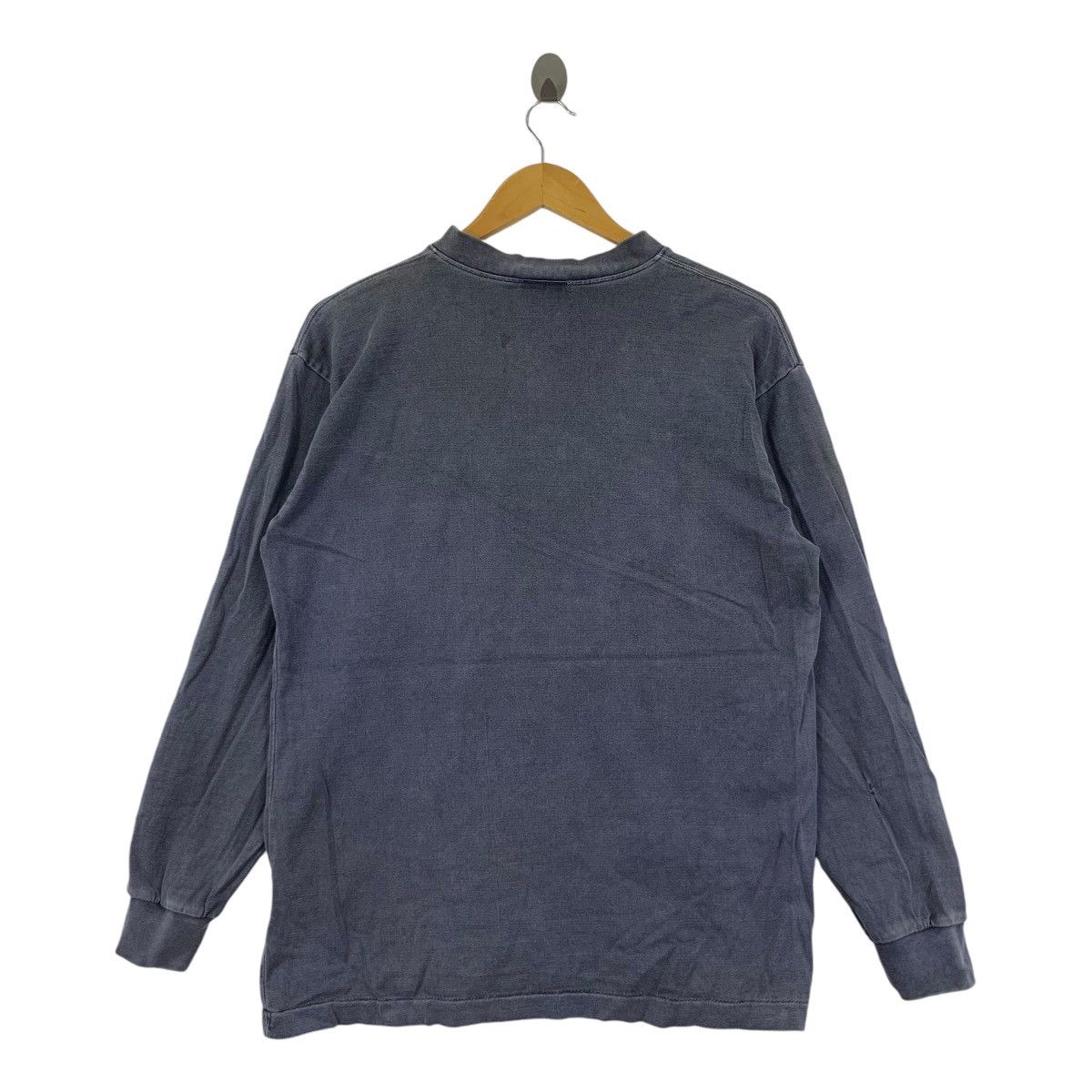 Bugle Boy Vintage BUGLE BOY SKATEBOARD Natural Dye Tee Shirt Top Size US L / EU 52-54 / 3 - 3 Thumbnail