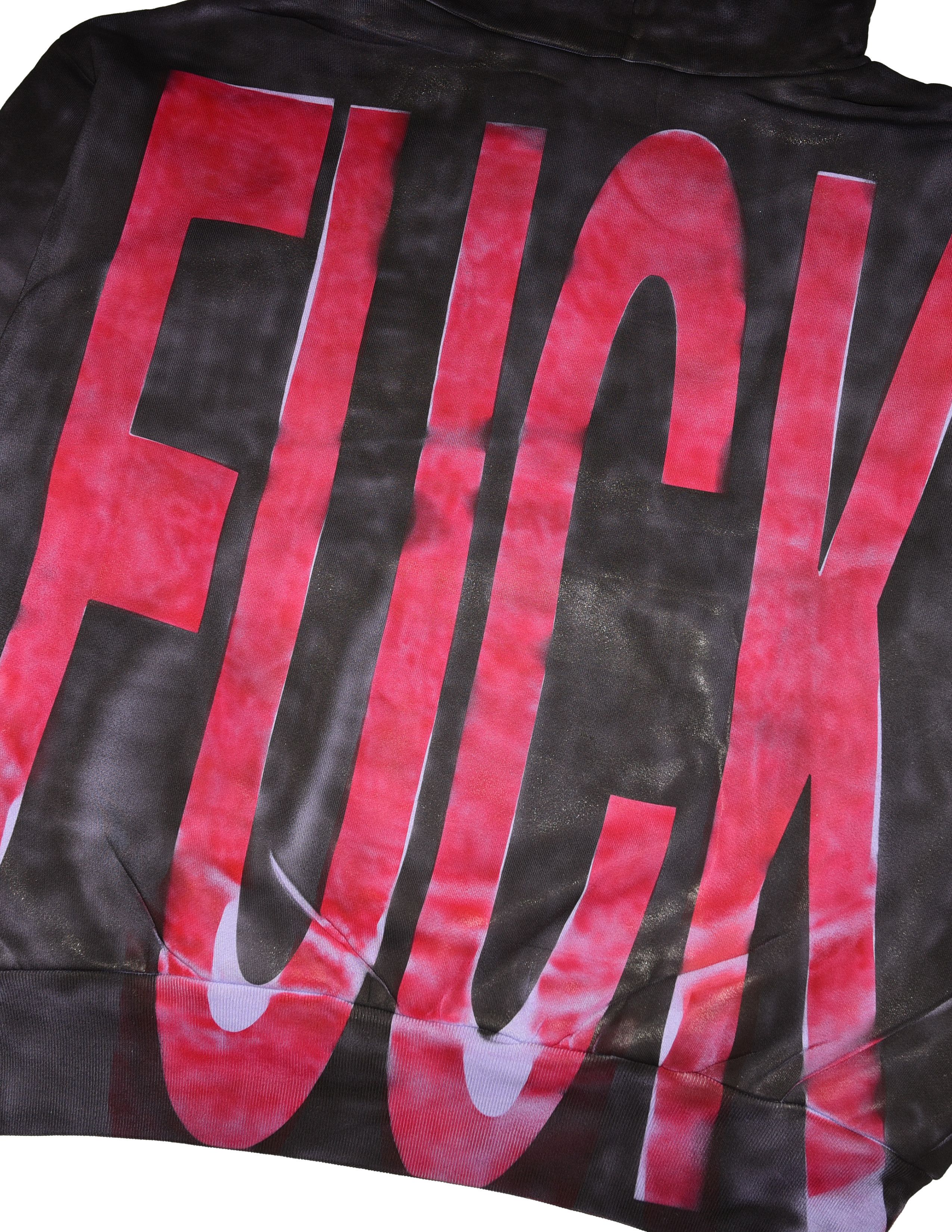 Nine Inch Nails FIST FUCK 1/1 Double Layered Hoodie