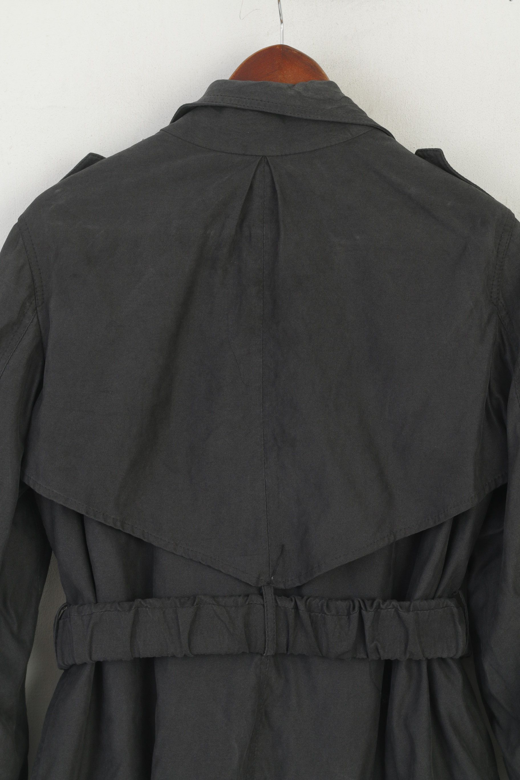 Armani × Vintage Armani Collezioni Women 40 M Coat Gray Vintage 8664 Size M / US 6-8 / IT 42-44 - 3 Thumbnail