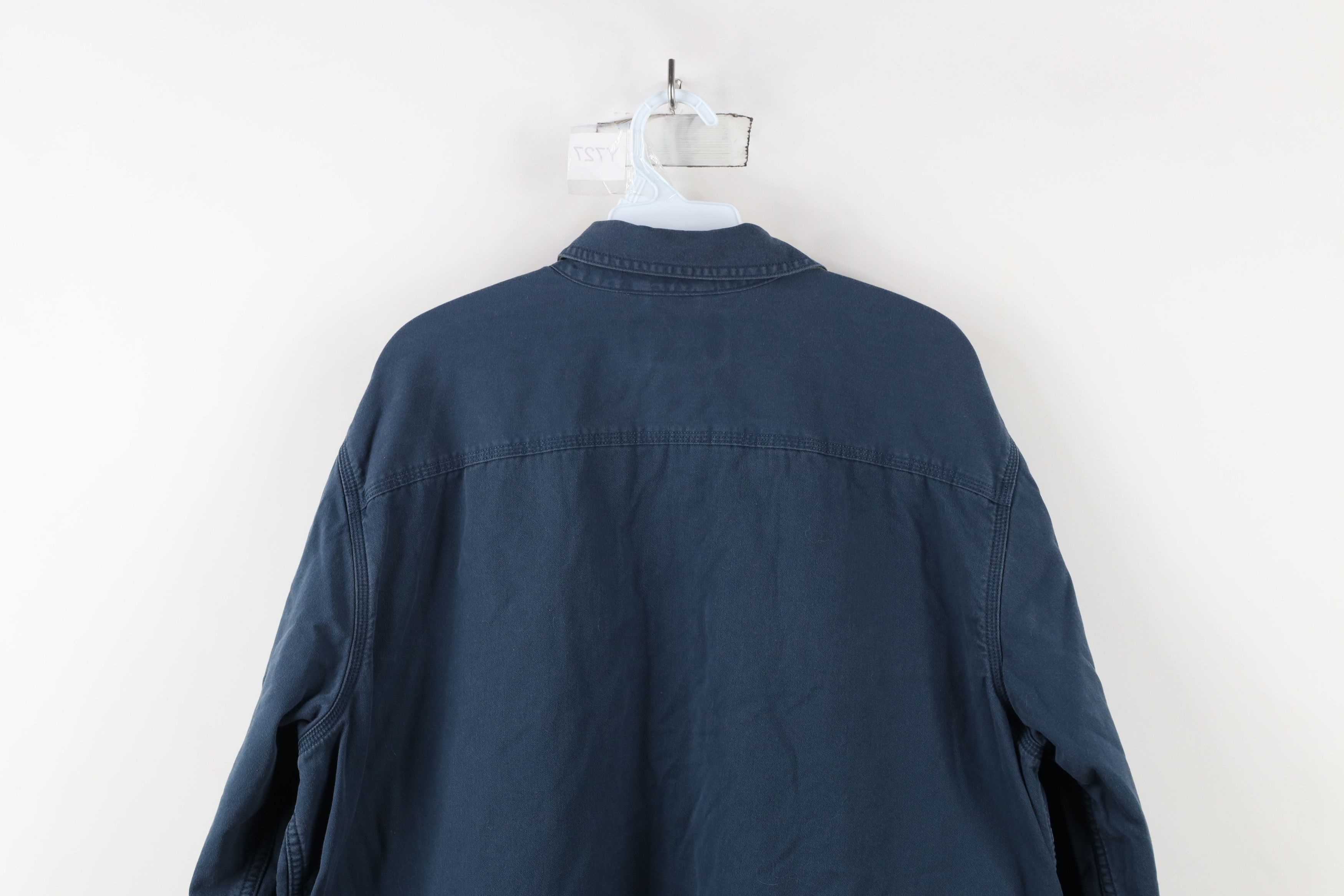 L.L. Bean × Vintage Vintage LL Bean Flannel Lined Button Shirt Jacket Jac Shirt Size US L / EU 52-54 / 3 - 9 Thumbnail